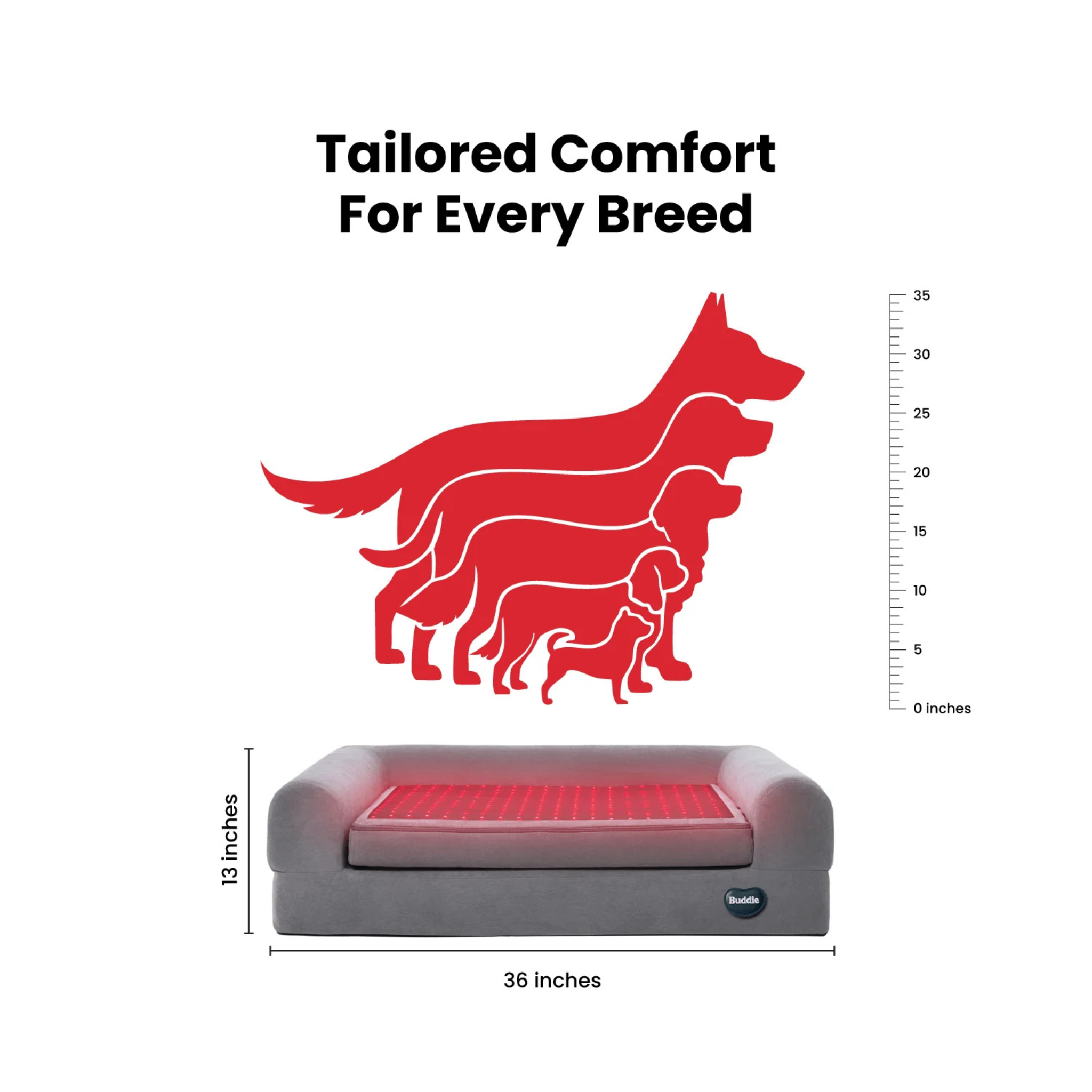 Kala Red Light - Pet Therapy Bed