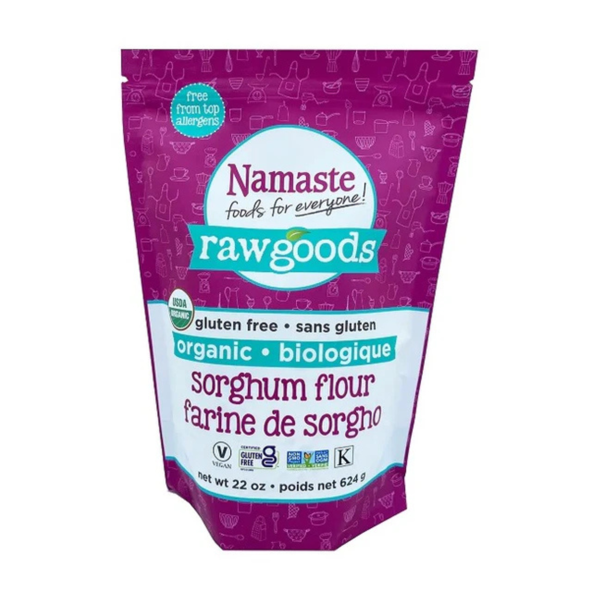 Namaste - Organic Sorghum Flour - 624g (DSL)