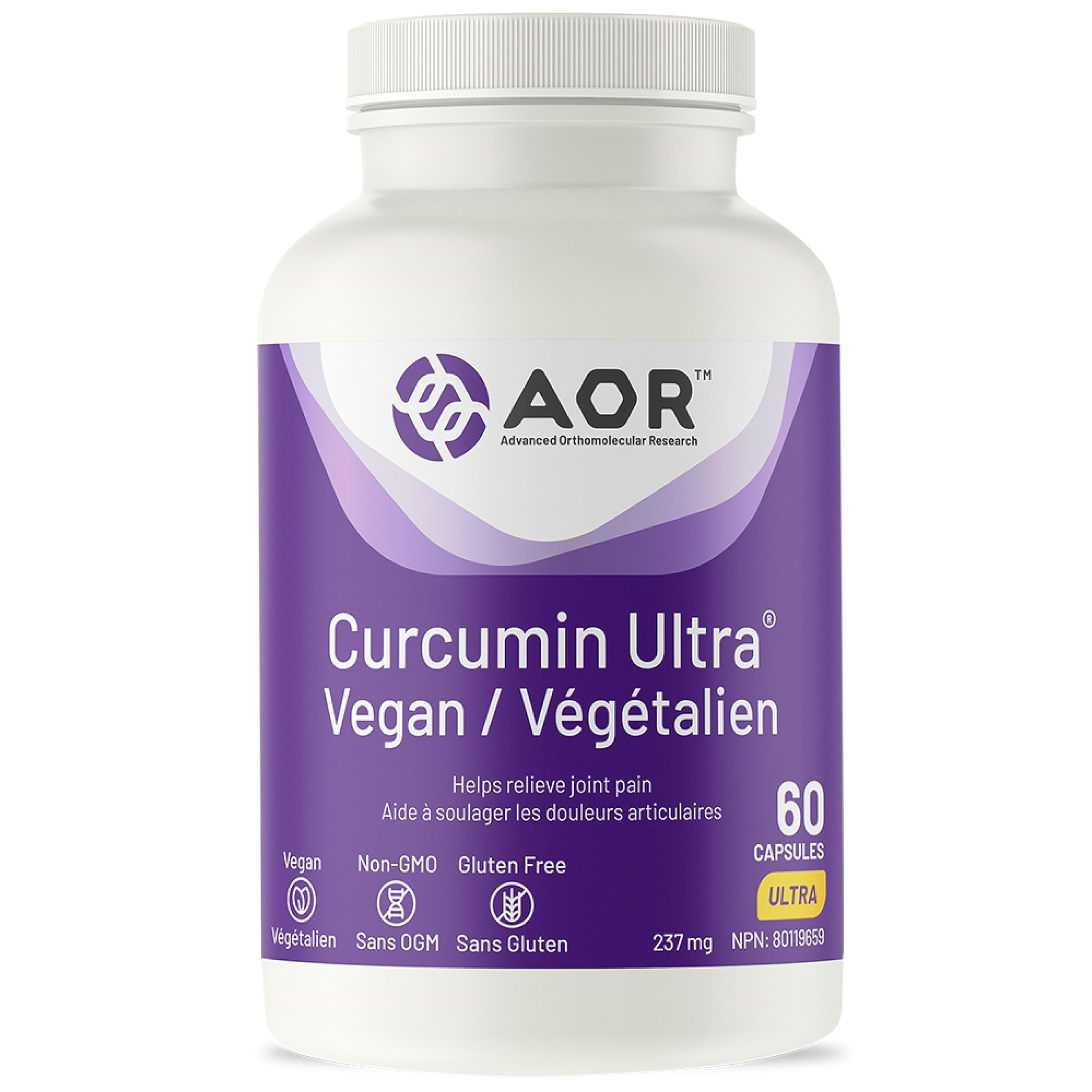 AOR - Curcumin Ultra Vegan - 60 Capsules