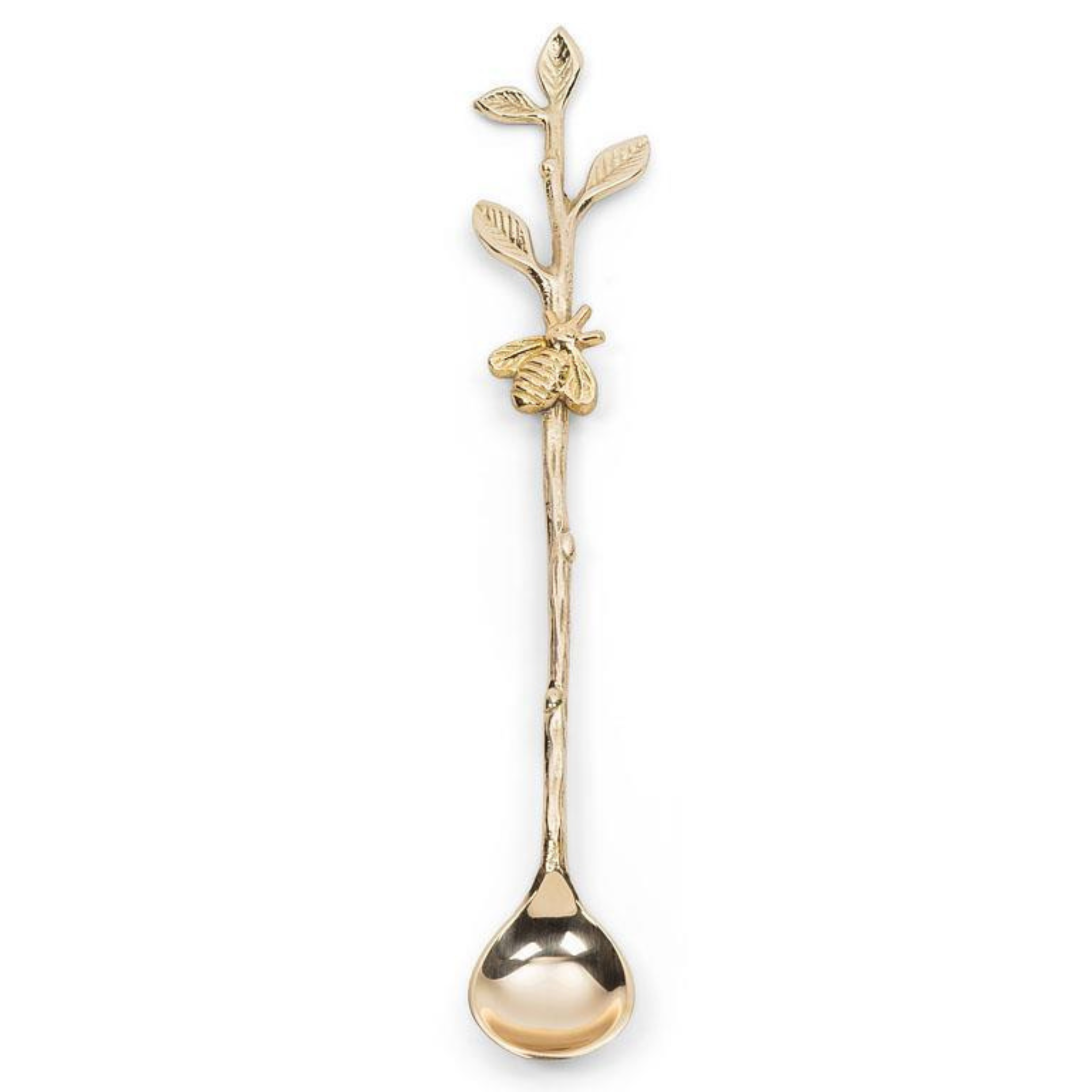 Abbott - Long Spoon with Bee on Twig