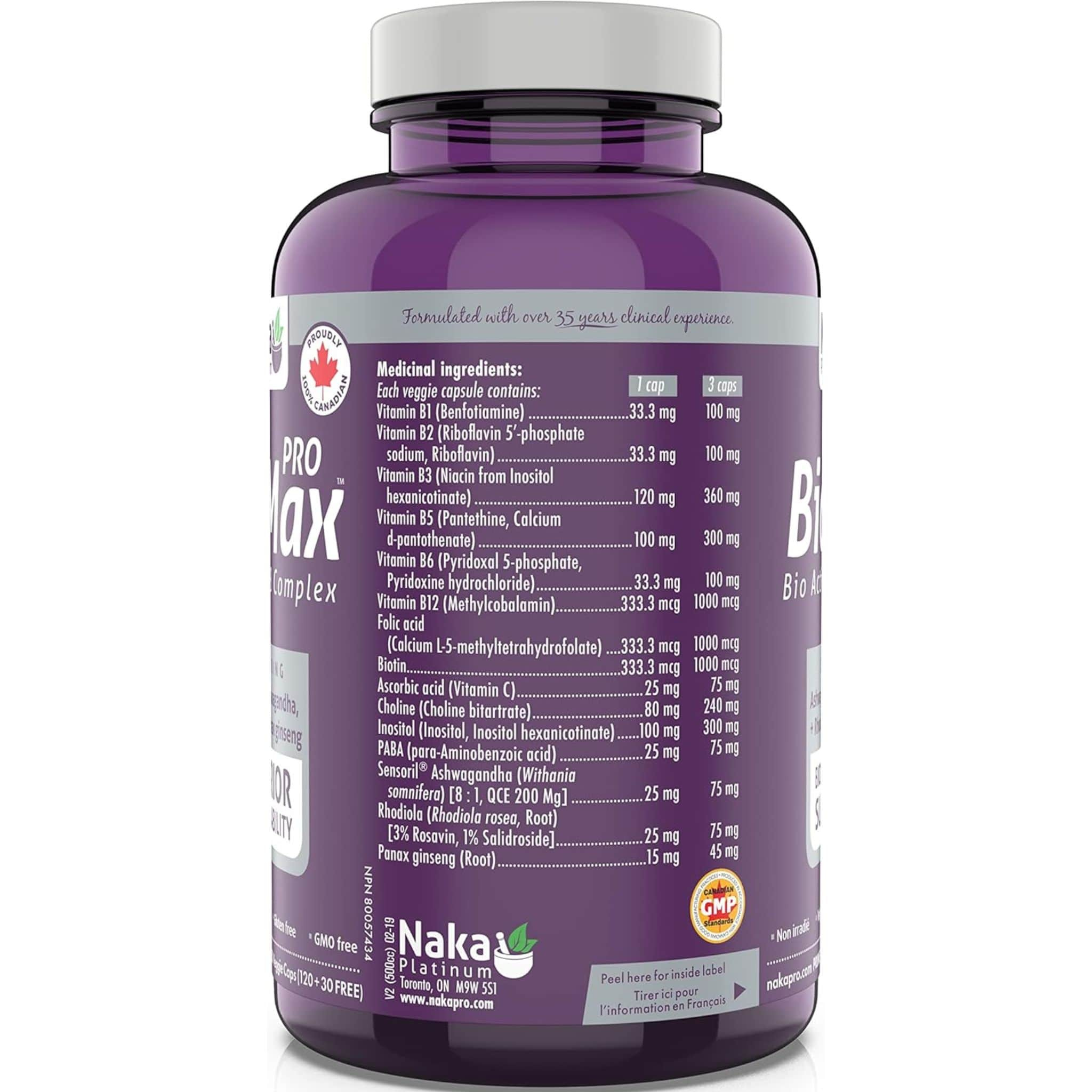 Naka - Pro BioMax - 150 Veg Capsules