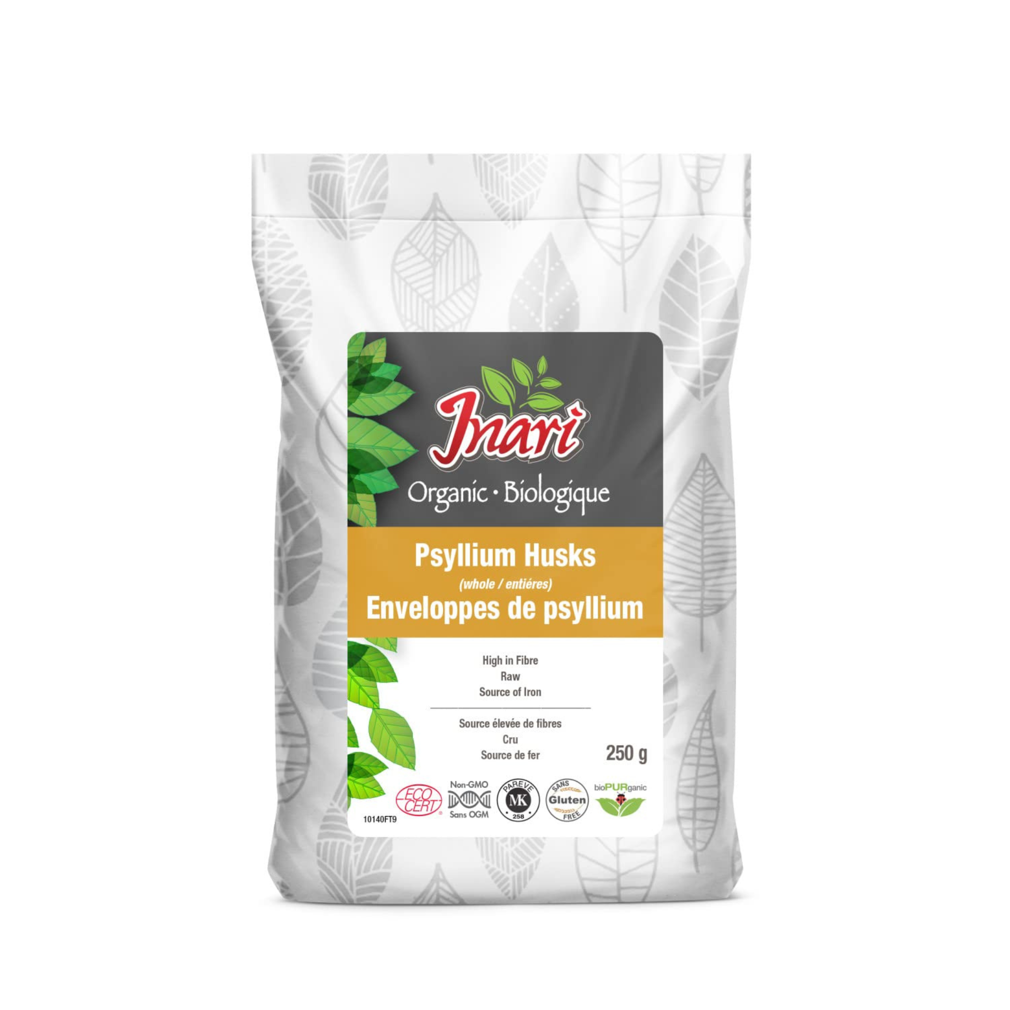 Inari Organic - Psyllium Husks (Whole) - 250g (DSLM)