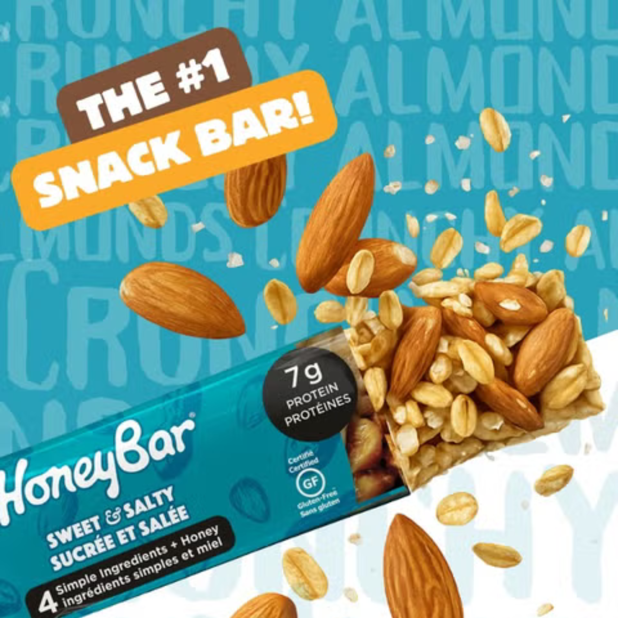 Honey Bar - Sweet & Salty - 40g