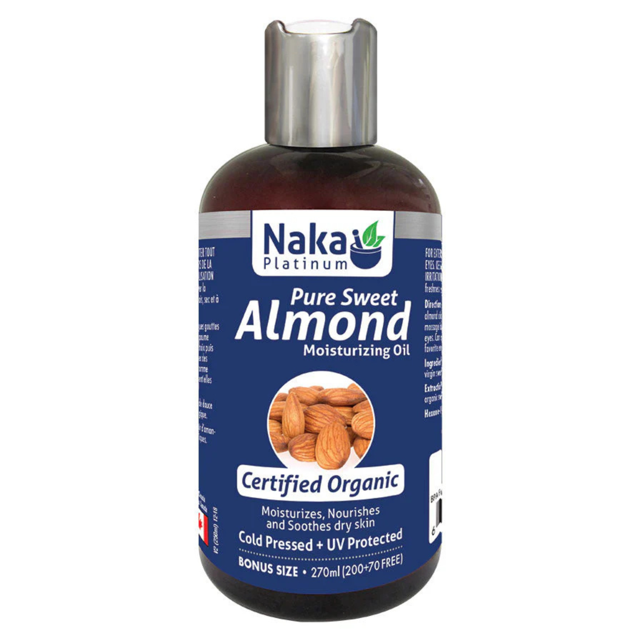Naka - Organic Almond Oil - 270ml