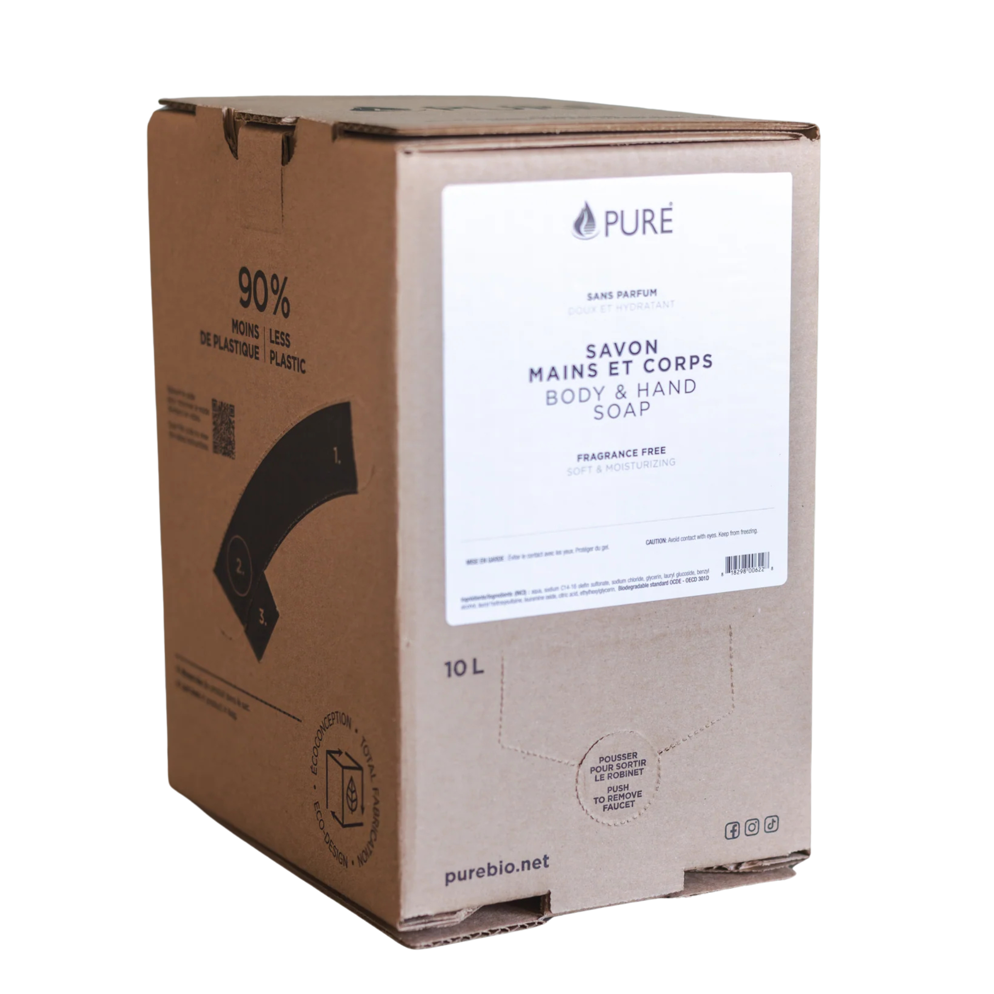 Pure Quemar - Body & Hand Soap - Prefilled