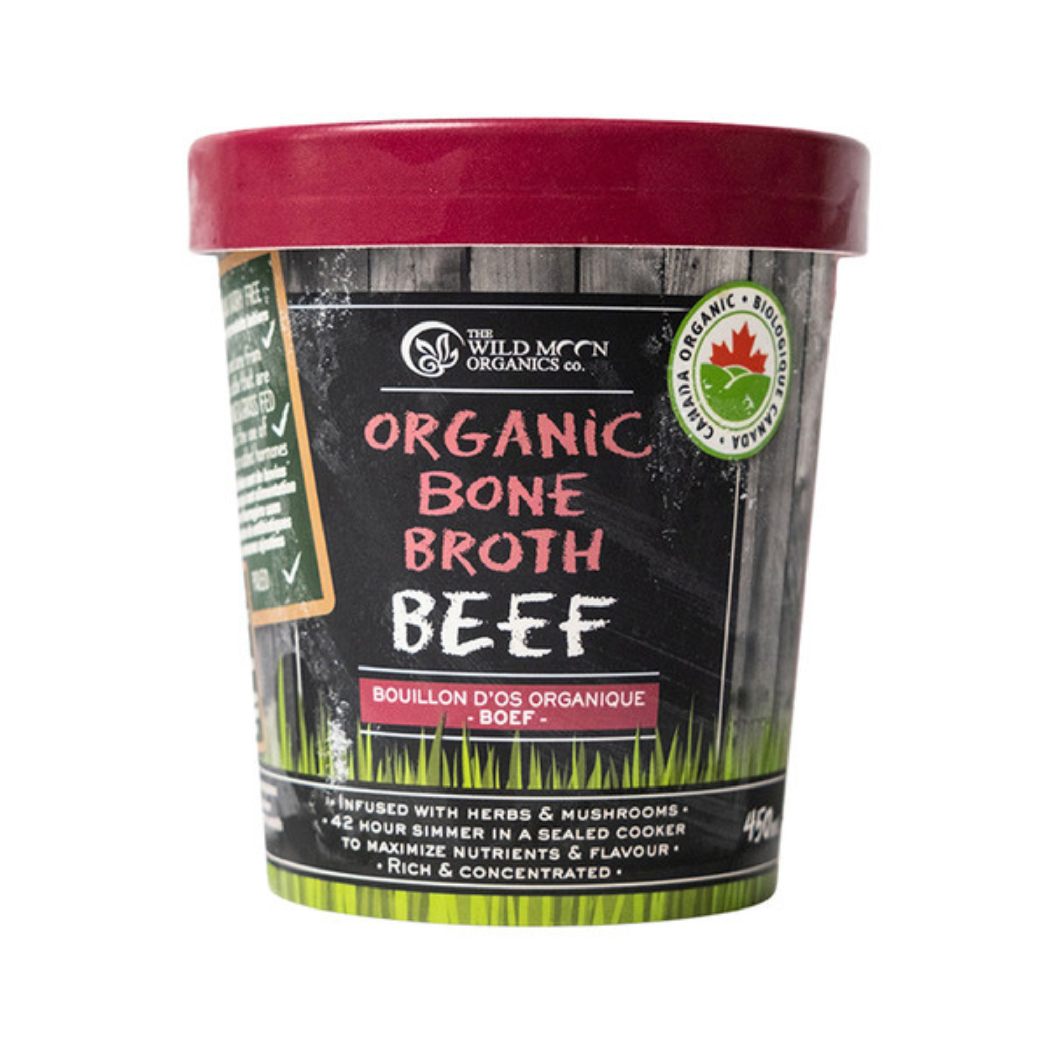 The Wild Moons Organics - Organic Bone Broth Beef Frozen - 450ml (IN STORE PICKUP ONLY)