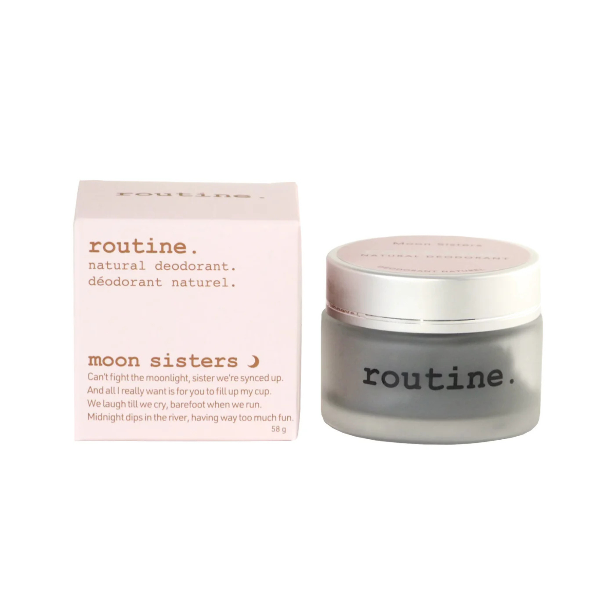 Routine - Moon Sisters Deodorant Jar - 58G