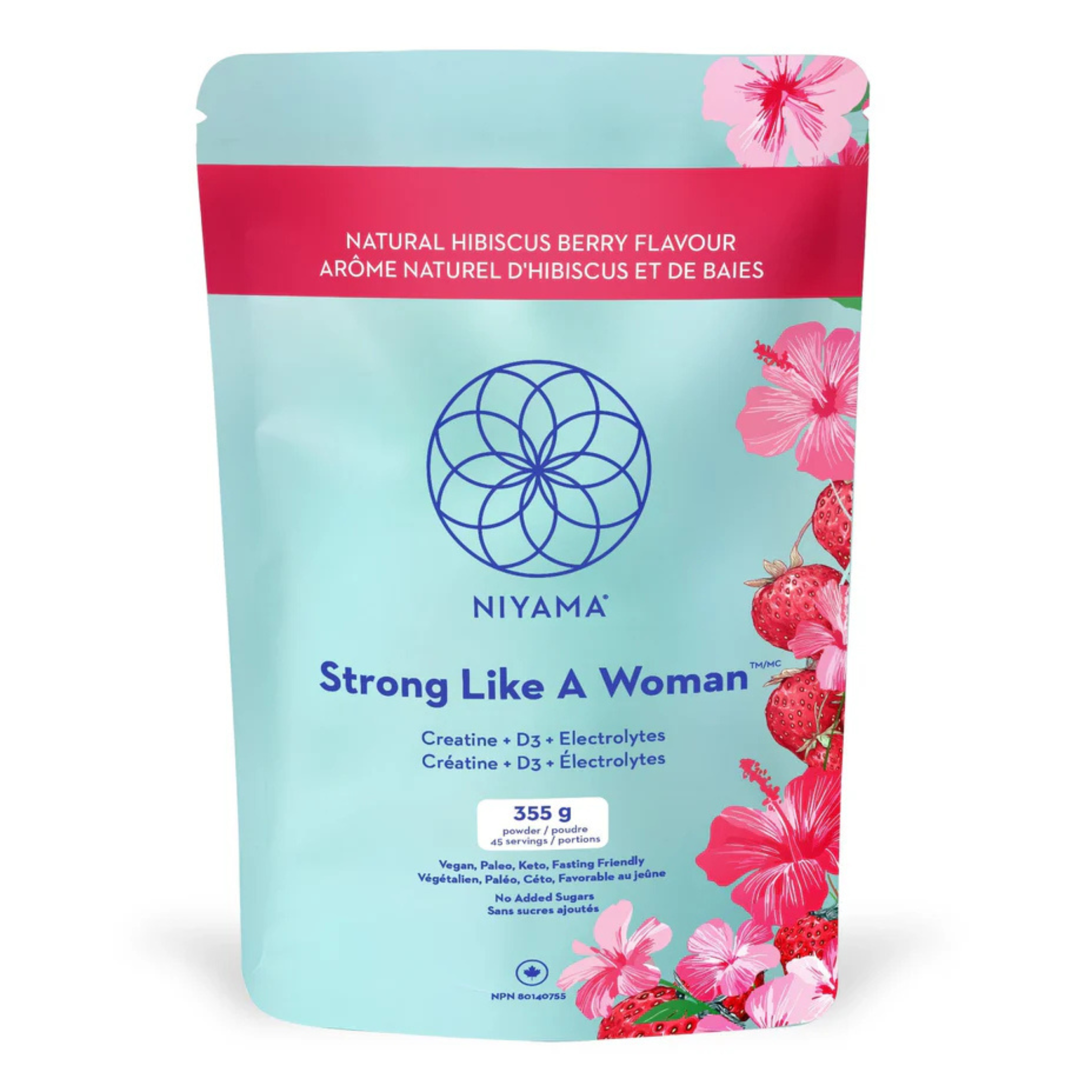 Niyama - Strong Like Woman - Creatine + D3 + Electrolytes