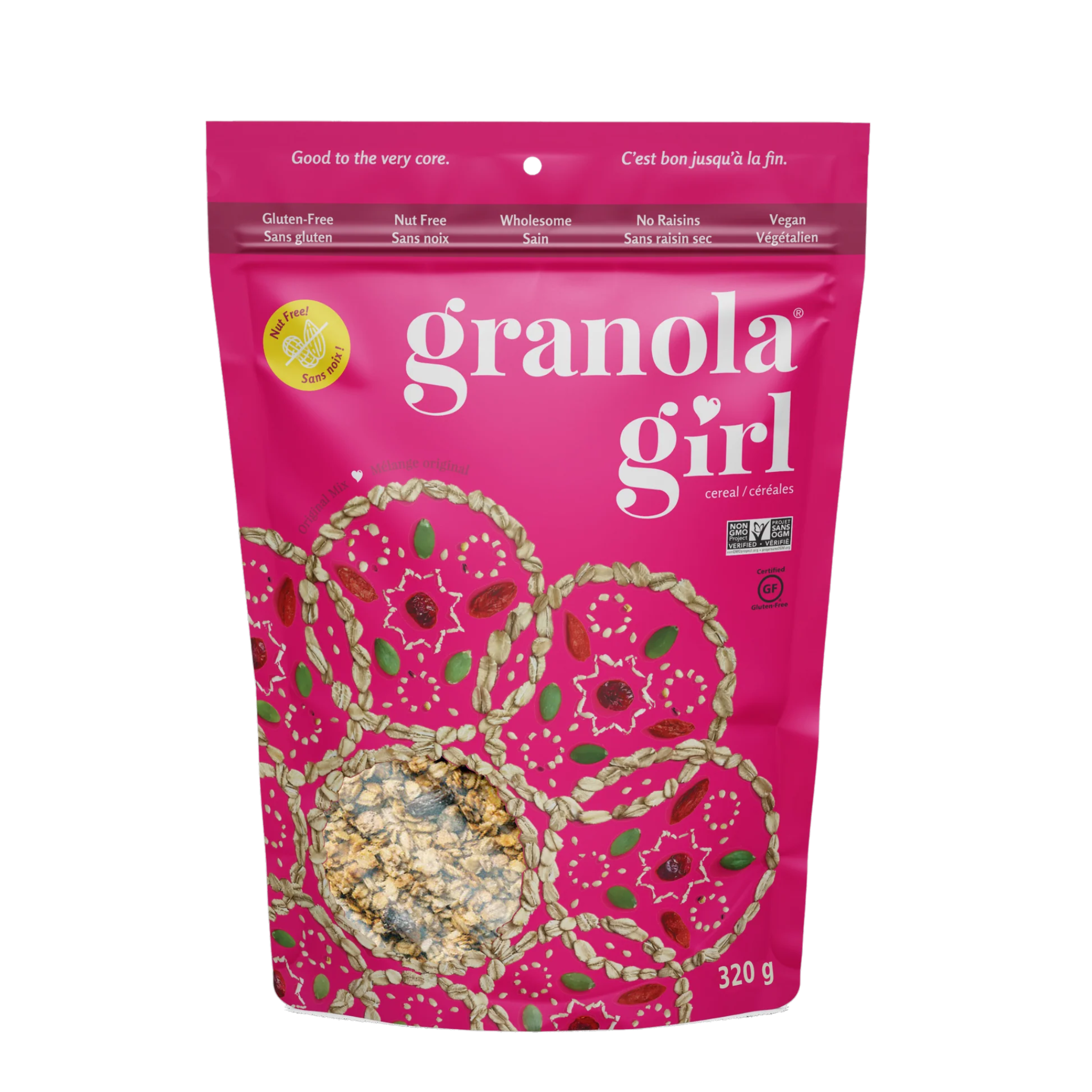 Granola Girl - Gluten Free Original Granola - 320g (DSL BB Jan 31, 2026)