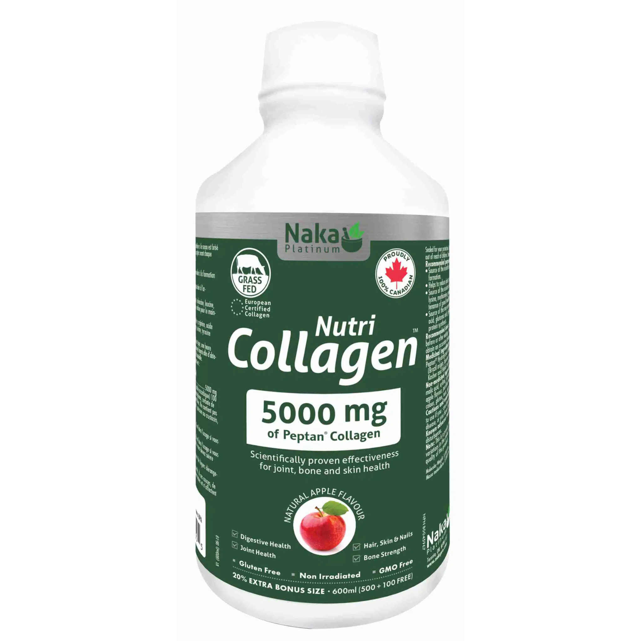 Naka - Nutri-Collagen - 5000mg (Apple) 600ml
