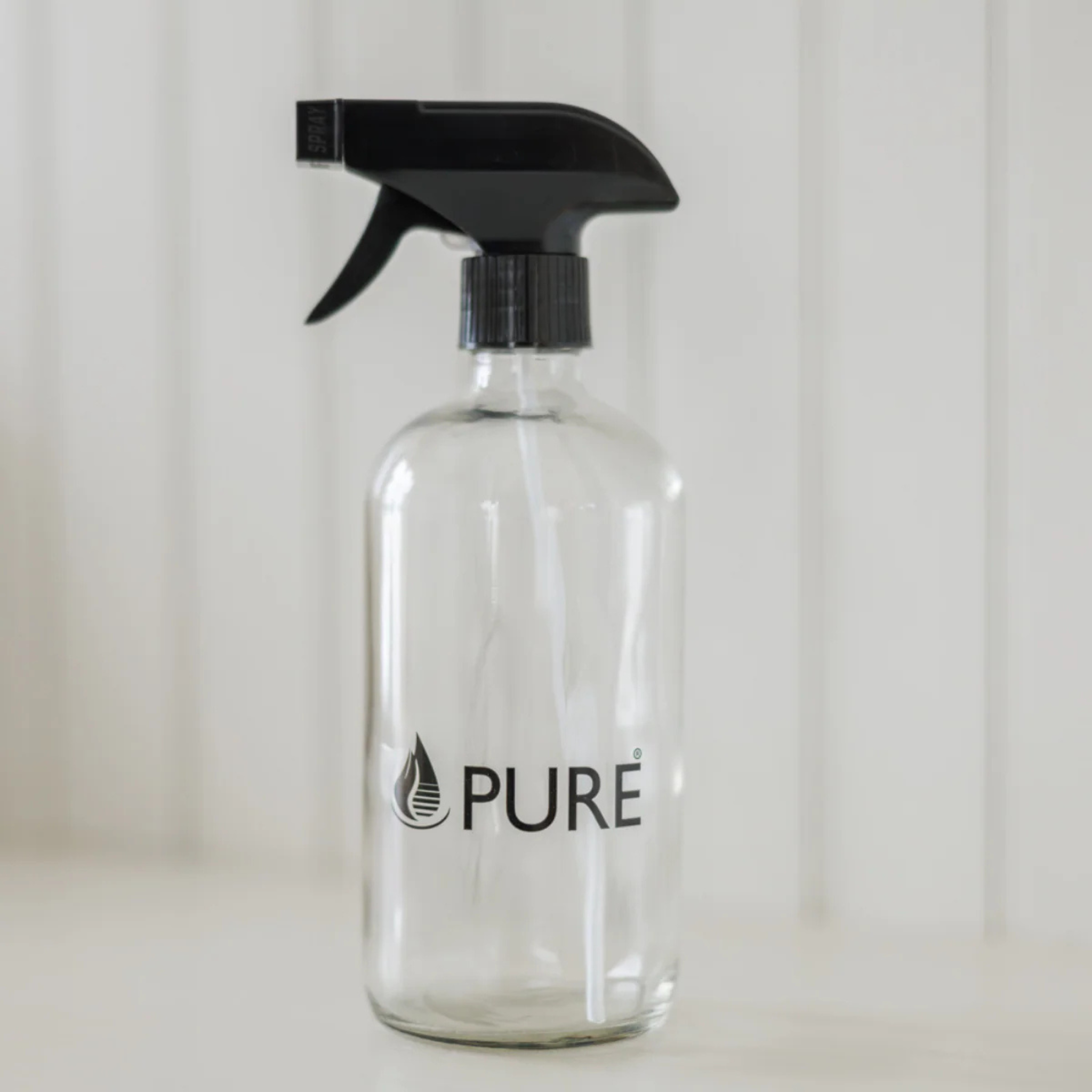 Pure Quemar - Empty Glass Bottle With Sprayer - 500ml