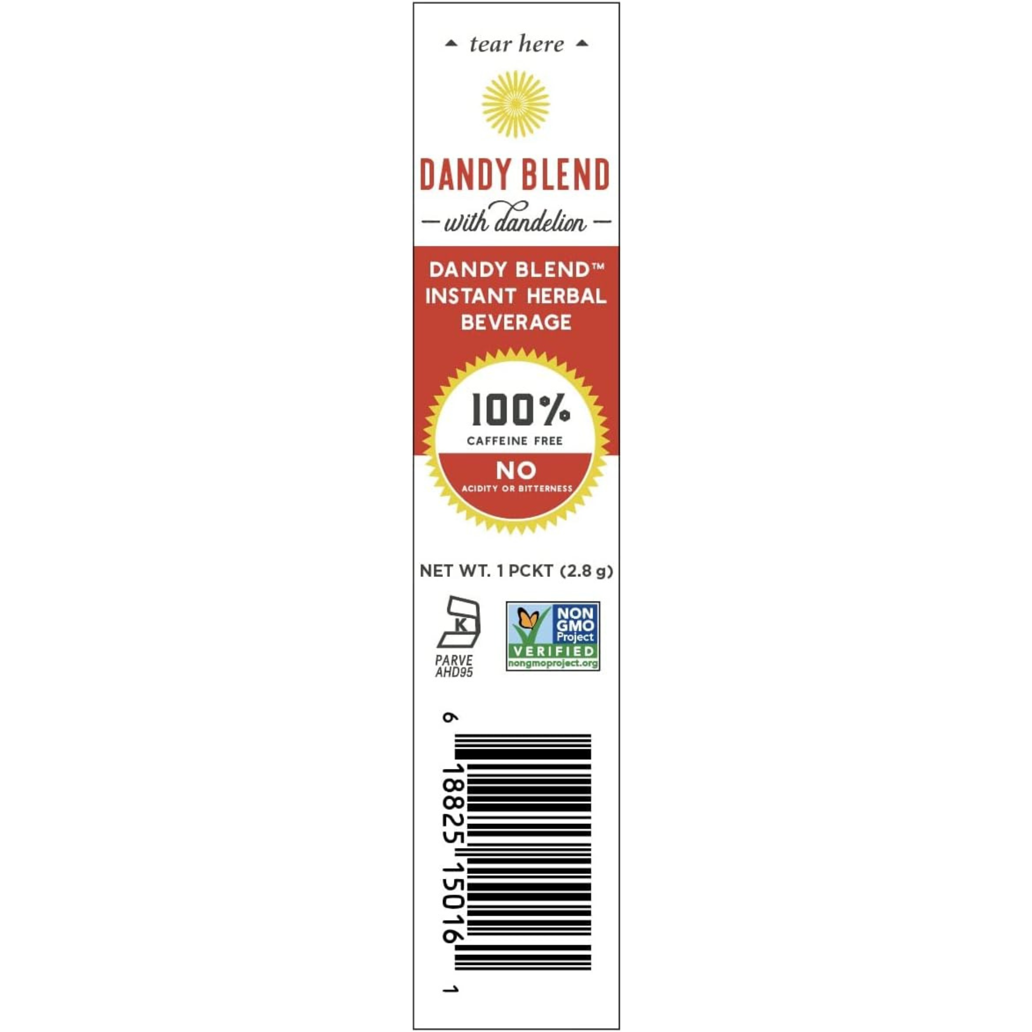 Dandy Blend  Instant Herbal Dandelion Blend - Pouches