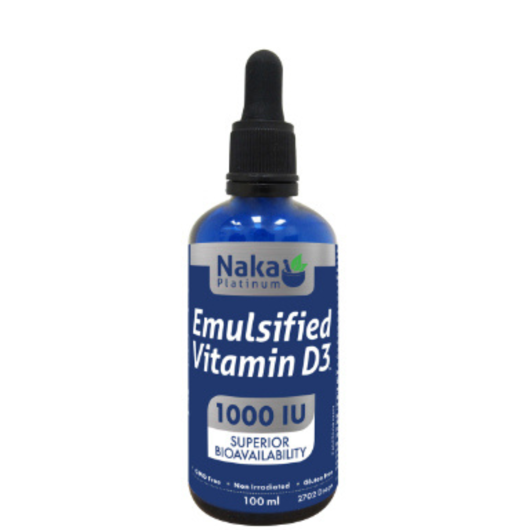 Naka - Emulsified Vitamin D 1,000IU - 100ml
