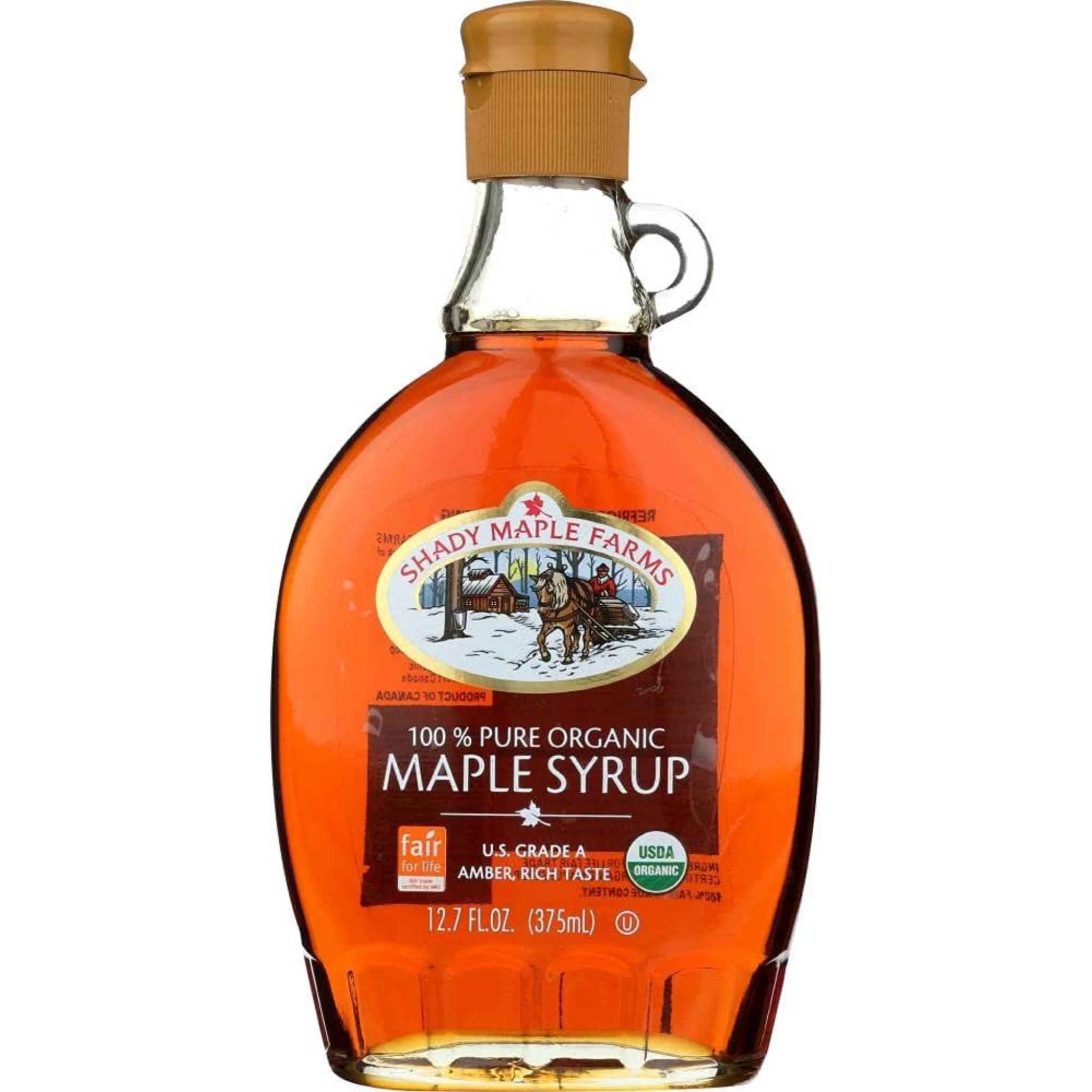 Shady Maple Farms - Organic Maple Syrup - 375ml