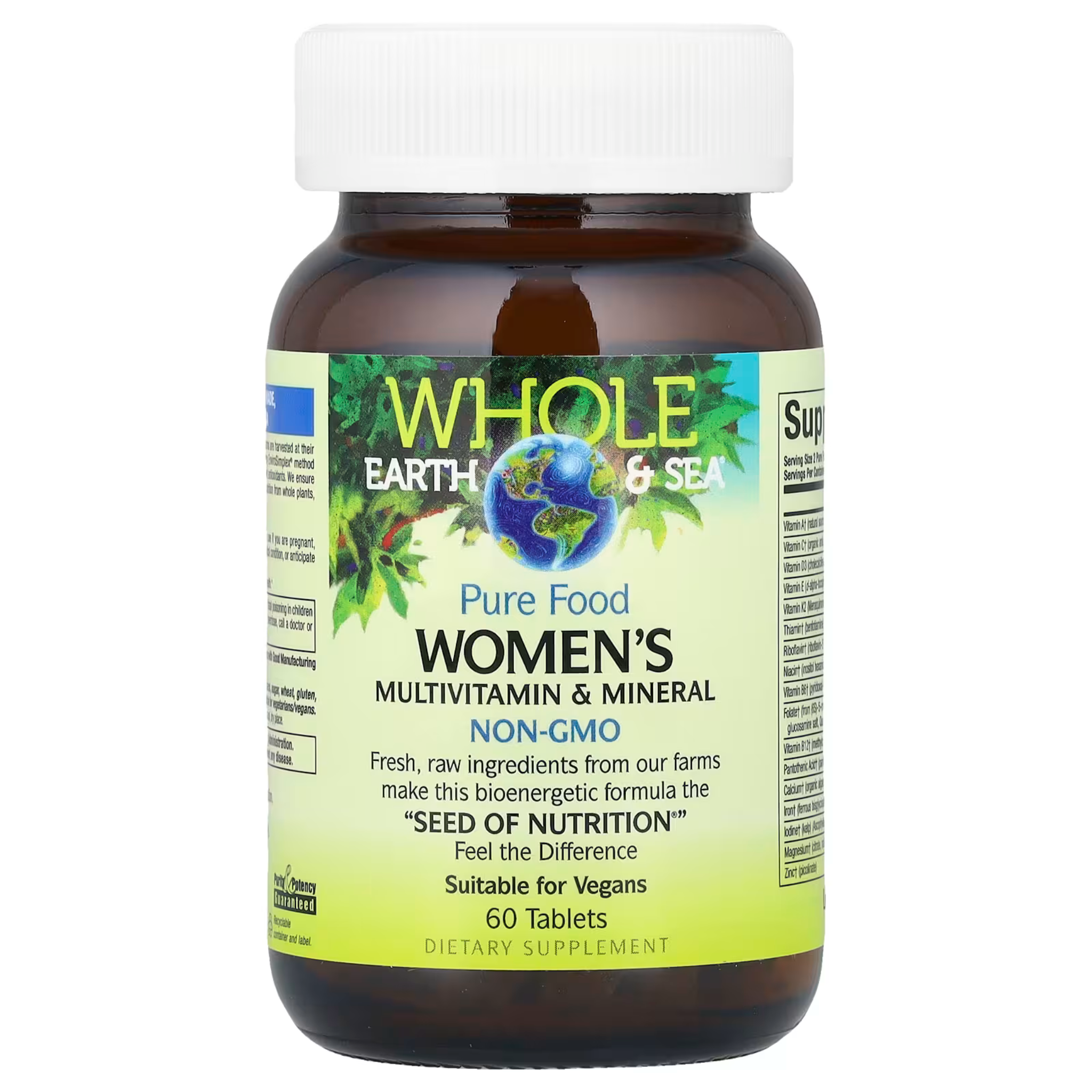 Whole Earth & Sea - Women’s Multivitamin & Mineral - Tablets