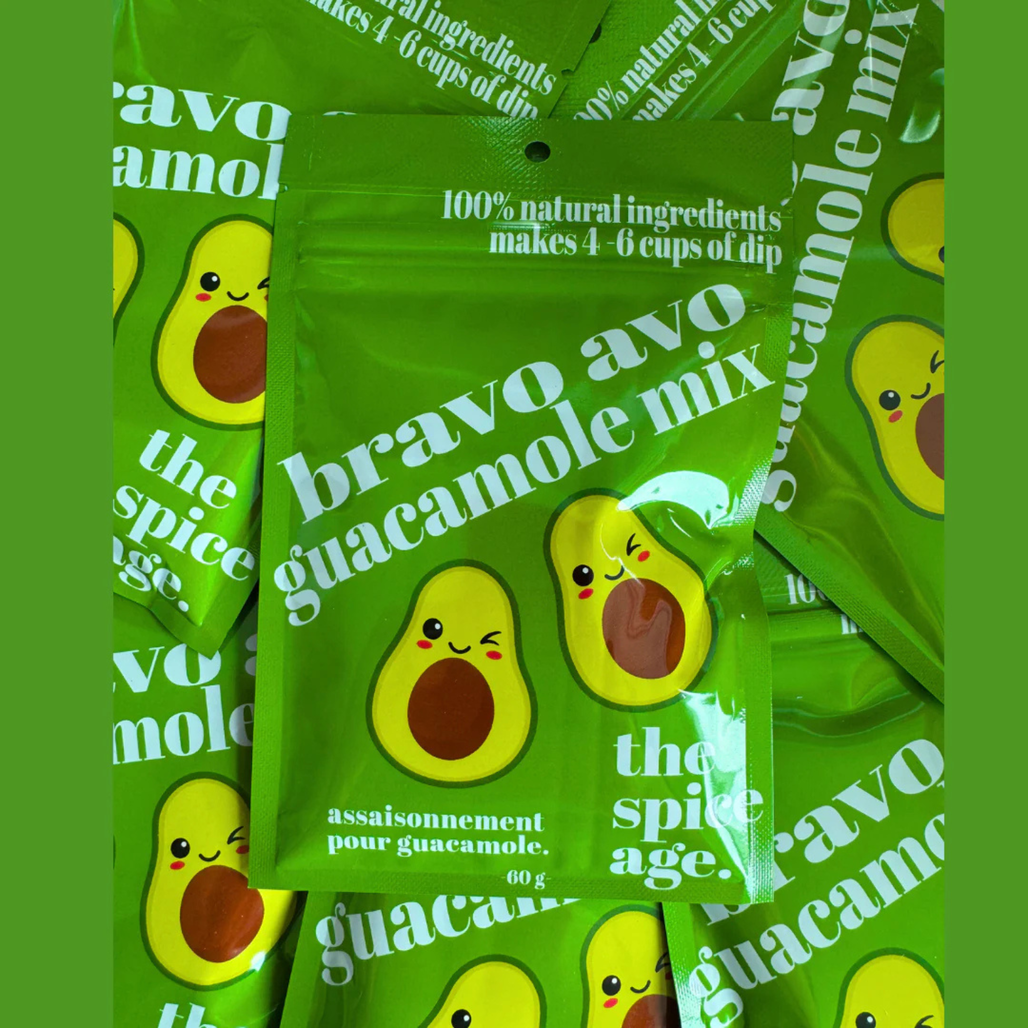 The Spice Age. - Bravo Avo! Guacamole Dip Mix - 60g (DSL)