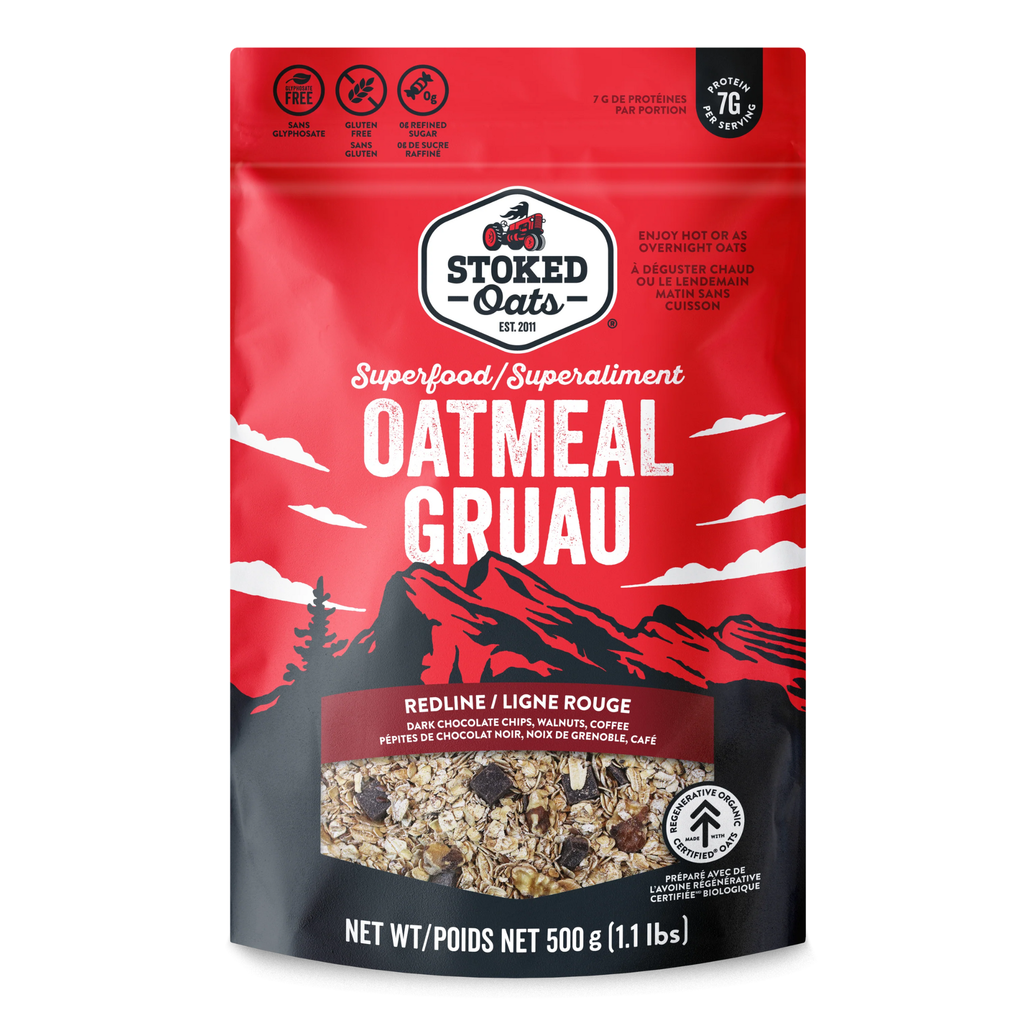 Stoked Oats - Redline Oatmeal Blend - 500g (DSL BB Jan 18, 2026)