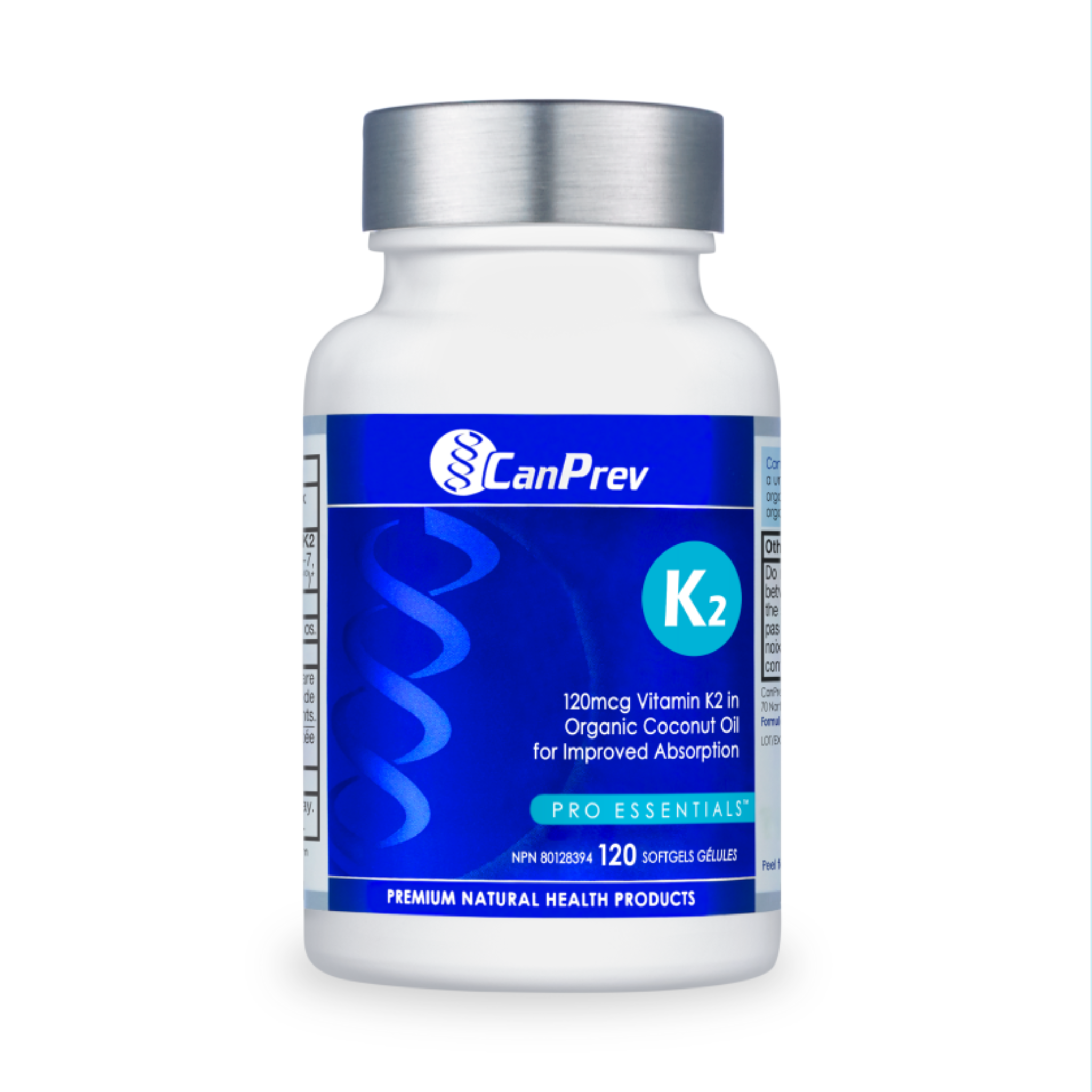 CanPrev - K2 - 120mcg 120 Softgels