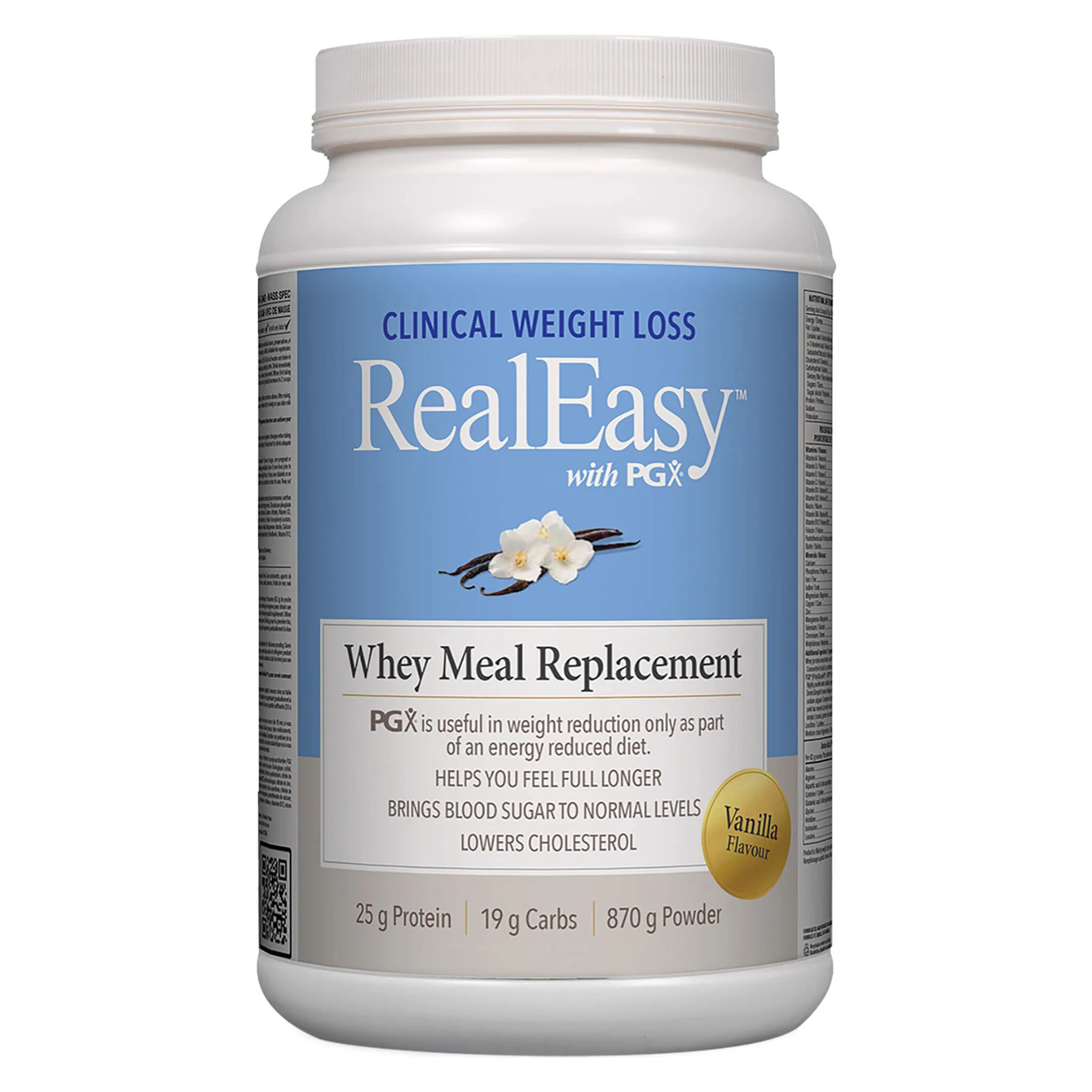 Real Easy - with PGX Vegan Meal Replacement Protein Powder - 855g
