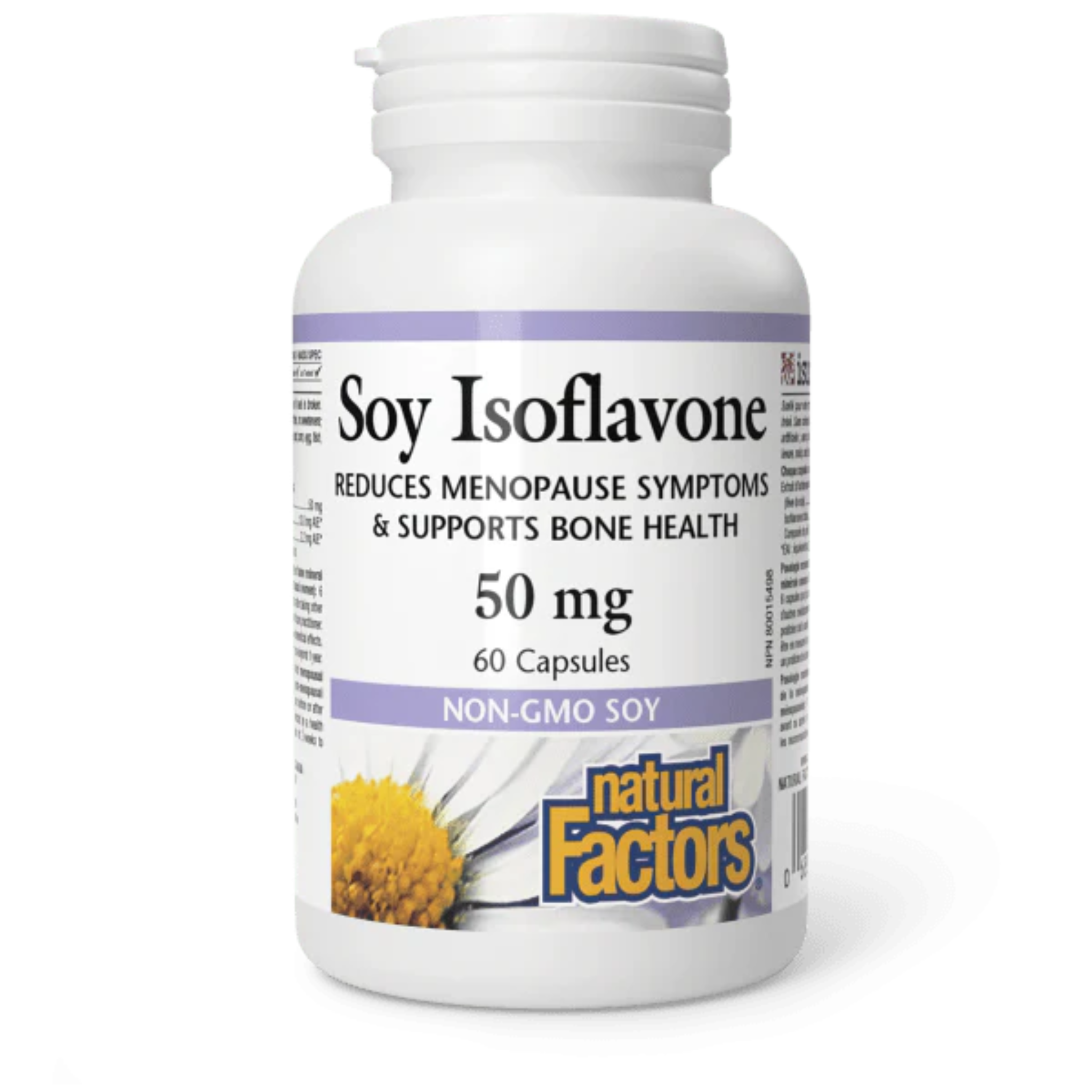 Natural Factors - Soy Isoflavone - 50mg 60 Capsules