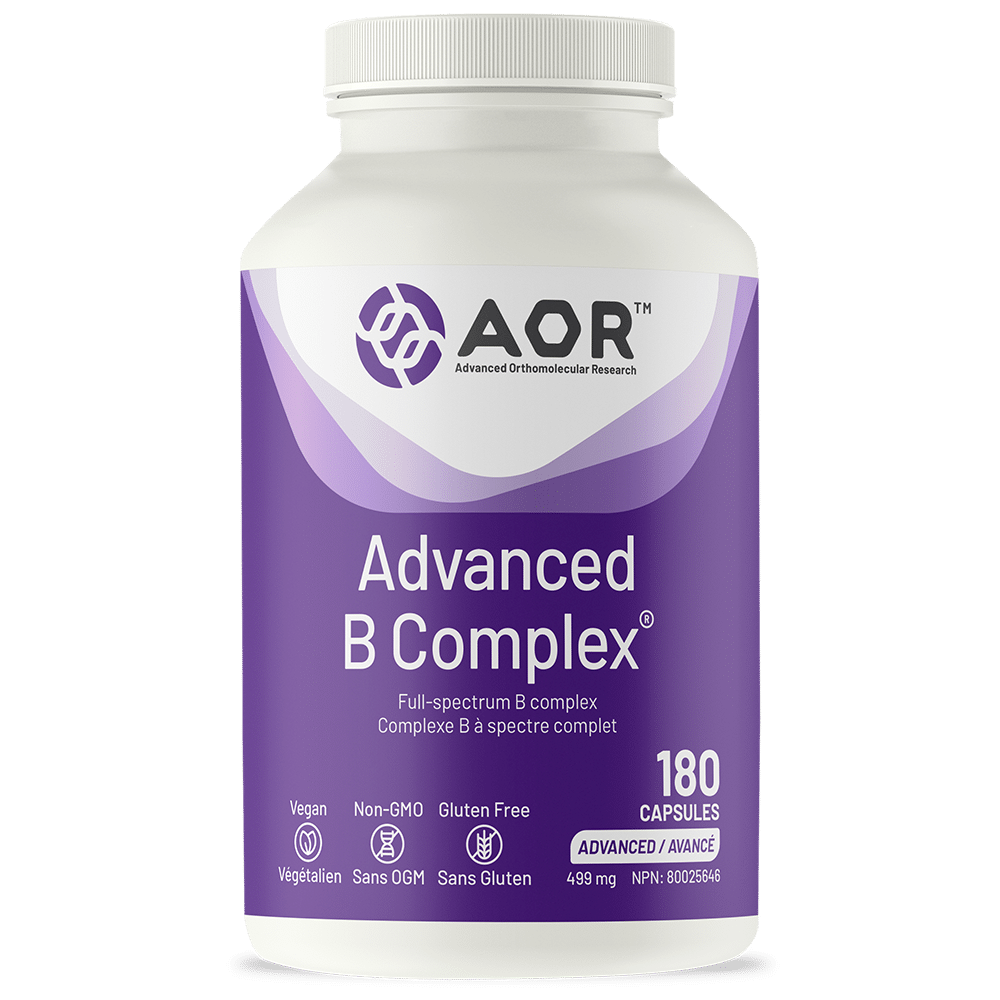 AOR - Advanced B Complex - 180 Veg Capsules
