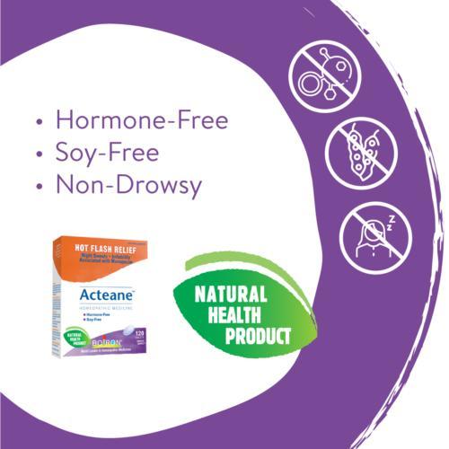 Boiron - Acteane Hot Flash Relief - 120 Tablets