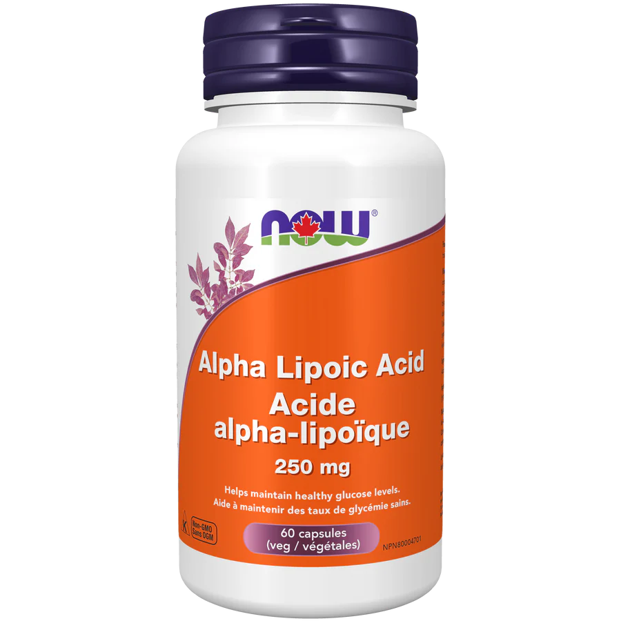 Now - Alpha Lipoic Acid - 250mg
