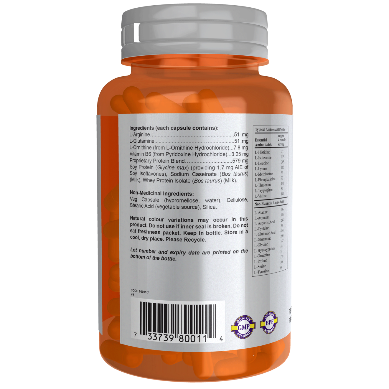 Now Sports - Amino Complex - 120 Veg Capsules