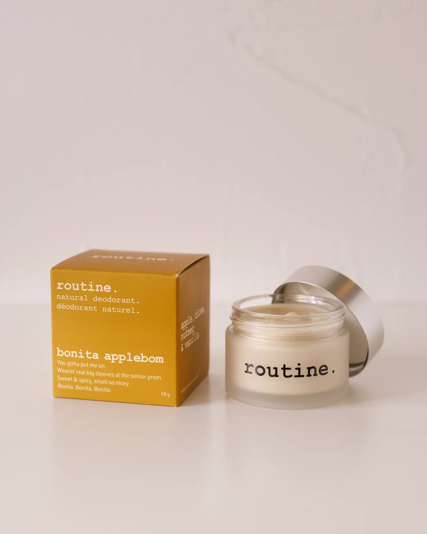 Routine - Bonita Applebom Deodorant - Jar 58g