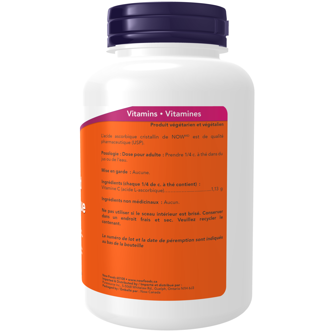 Now - Ascorbic Acid Powder