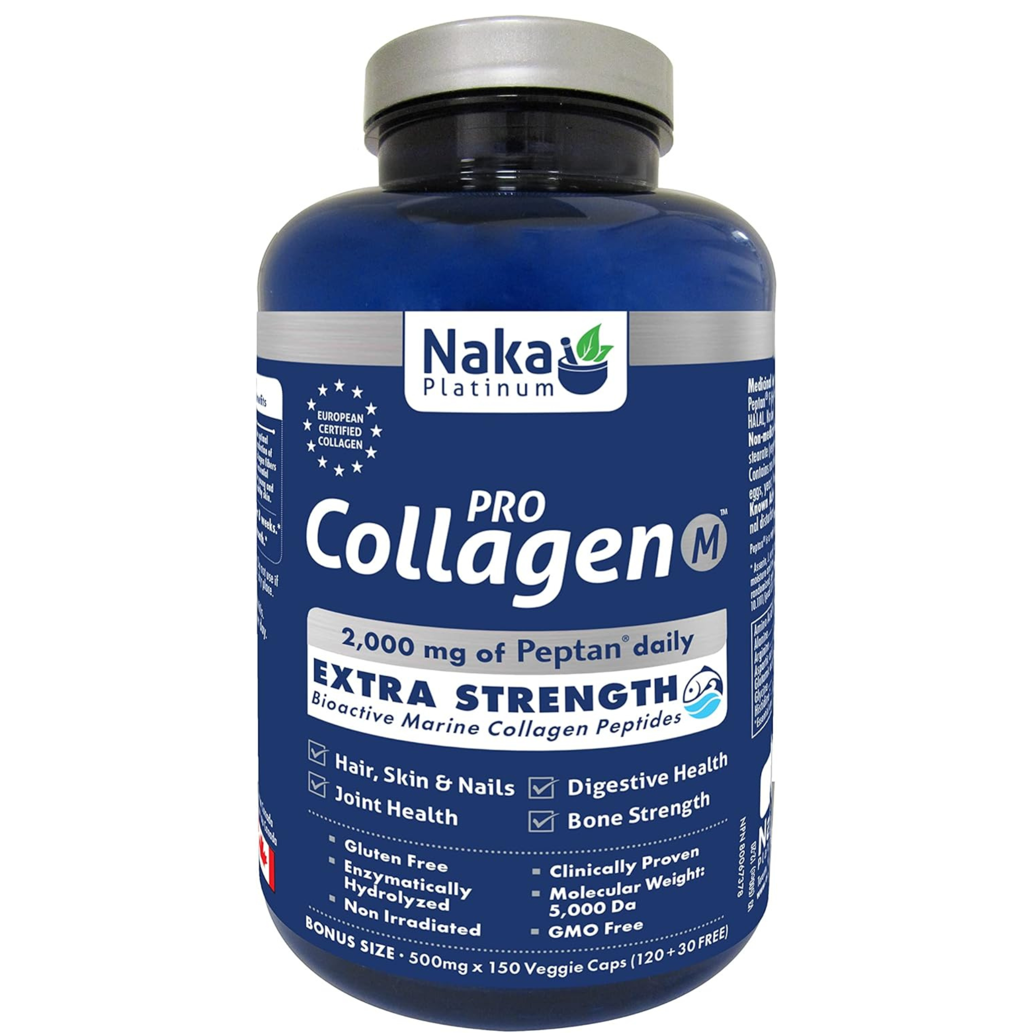 Naka - Pro Collagen M Extra Strength - 500mg 150 Veg Capsules
