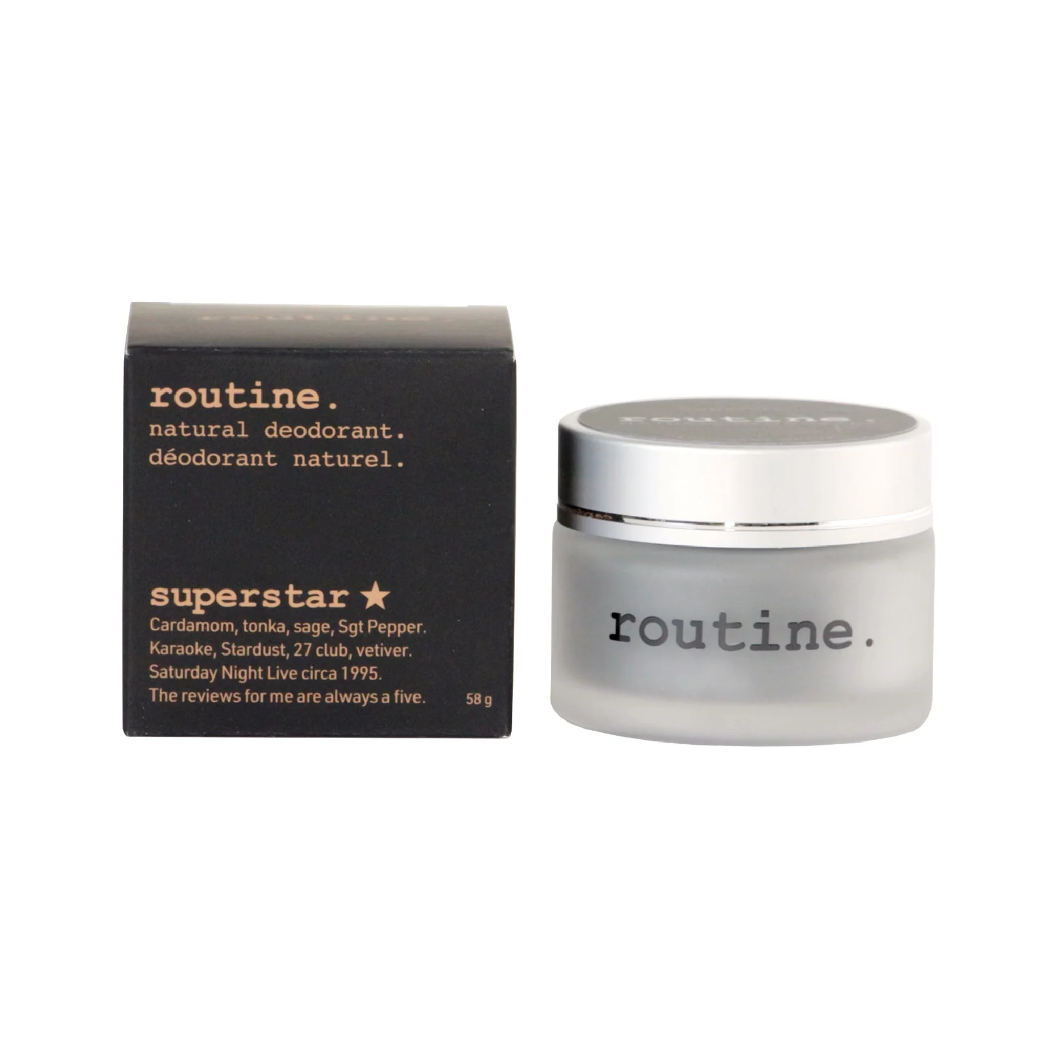 Routine - Superstar Deodorant Jar - 58G