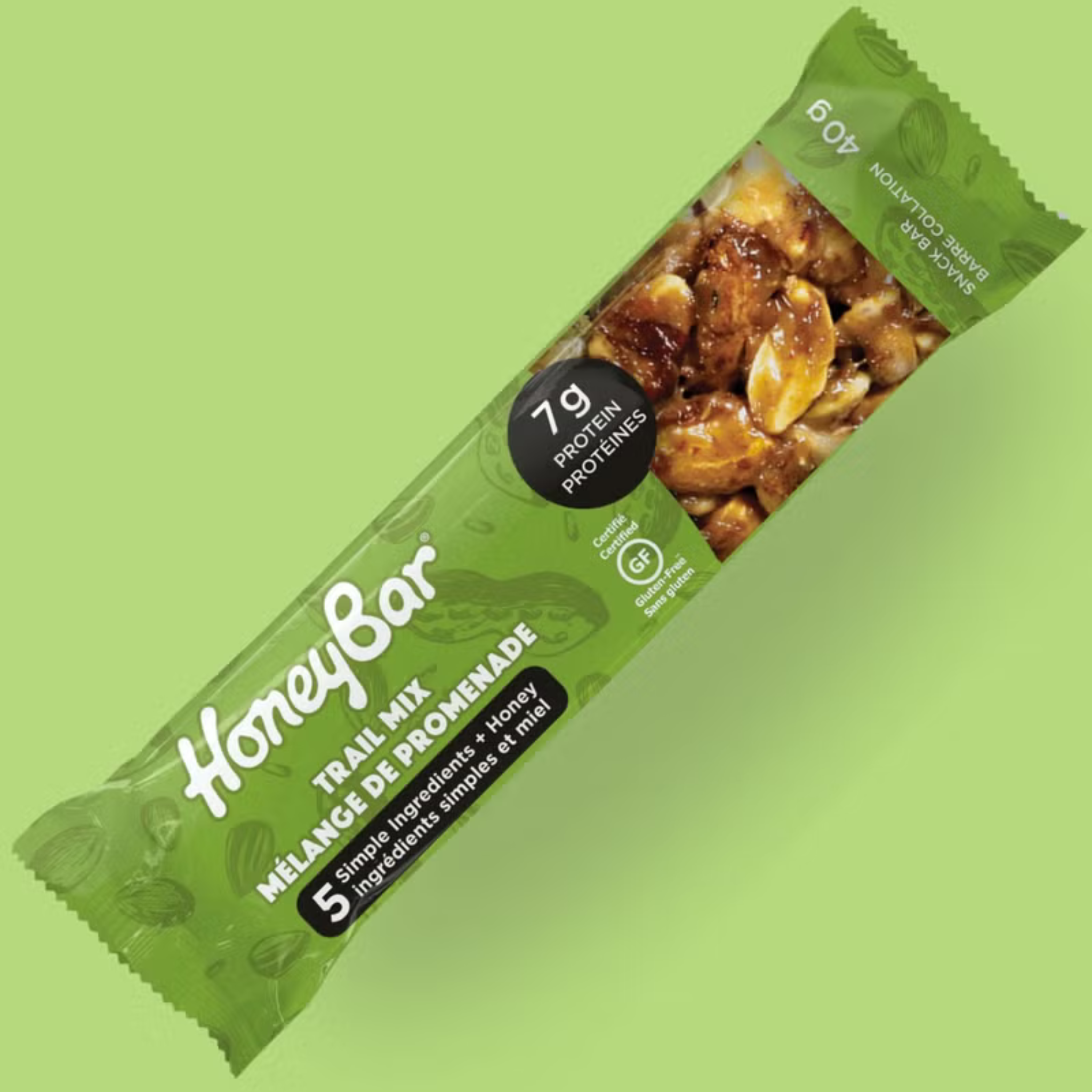 Honey Bar - Trail Mix Bar - 40g