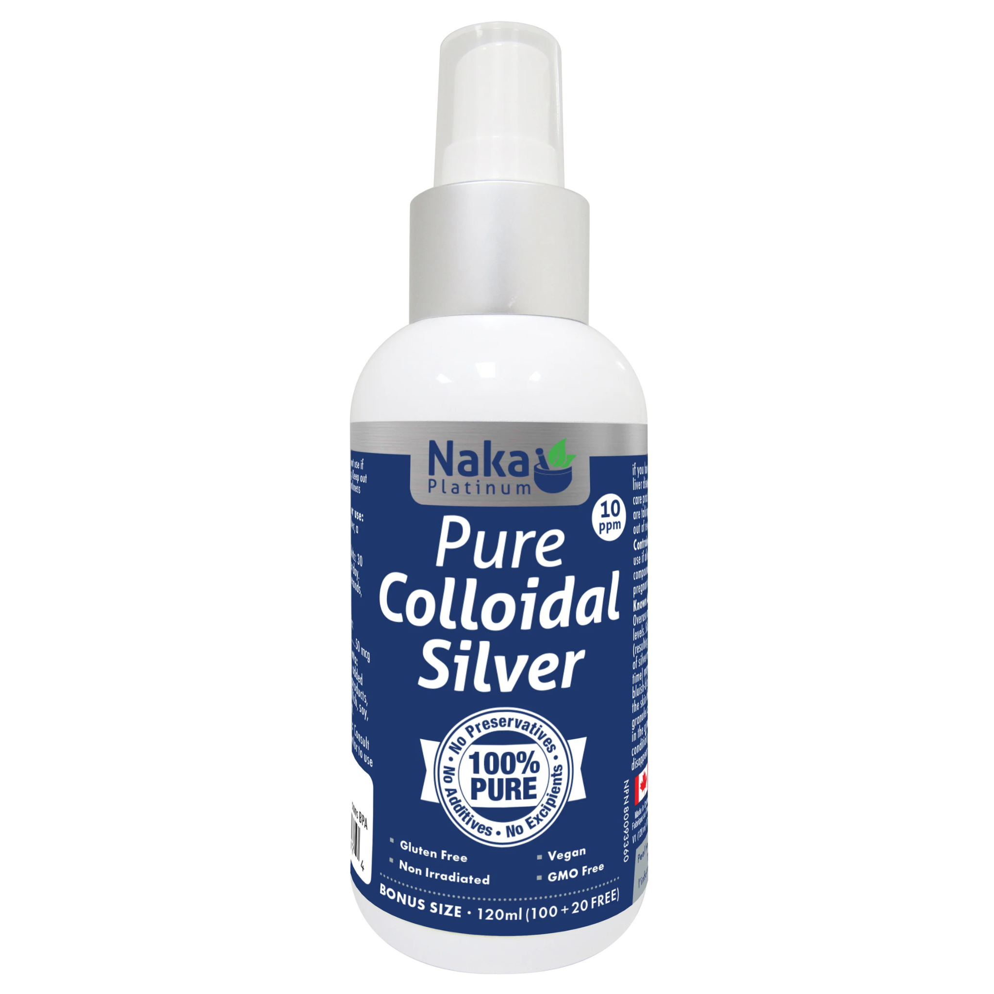 Naka - Pure Colloidal Silver - 250ml