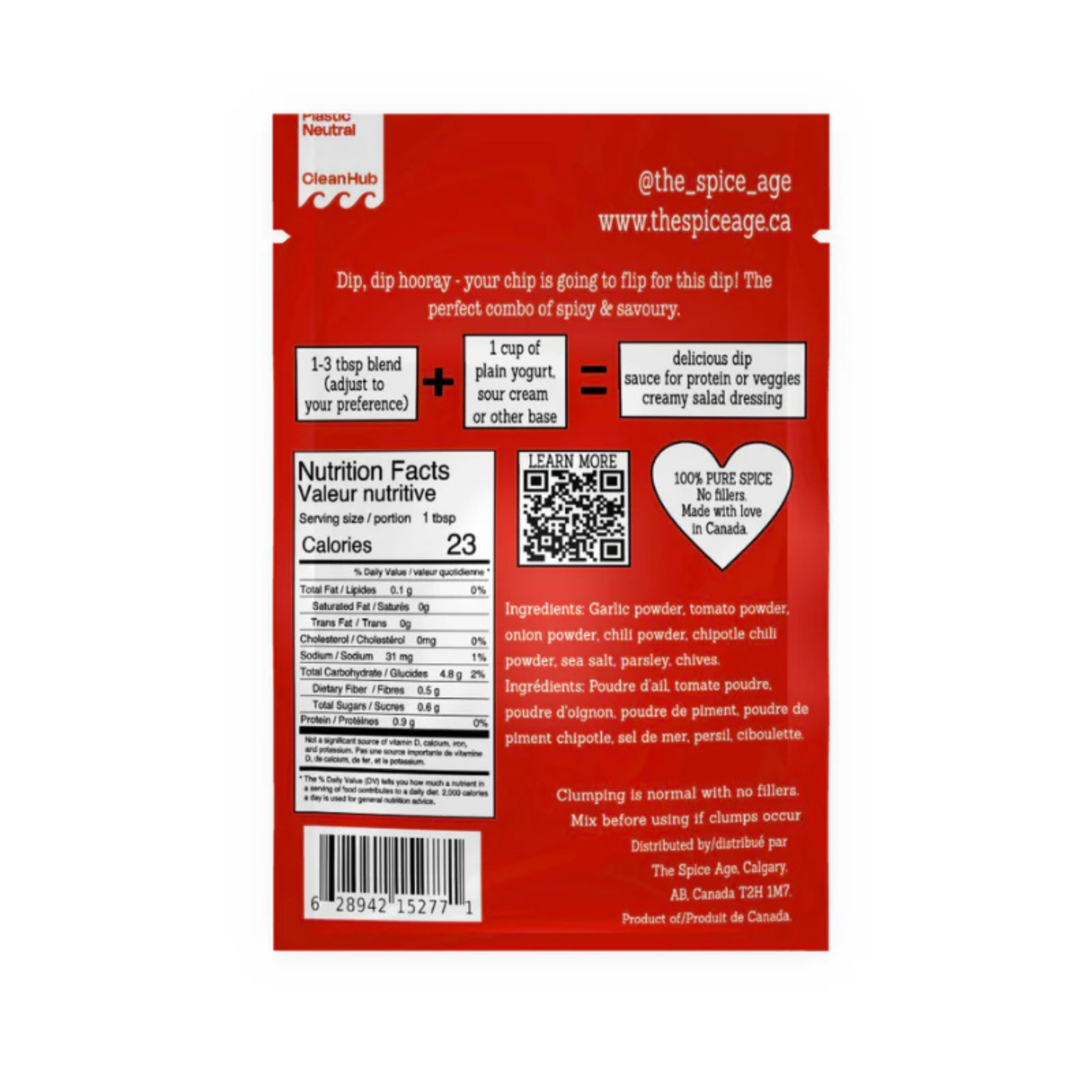The Spice Age. - All The Rage Dip Chipotle Garlic - 60g (DSL)