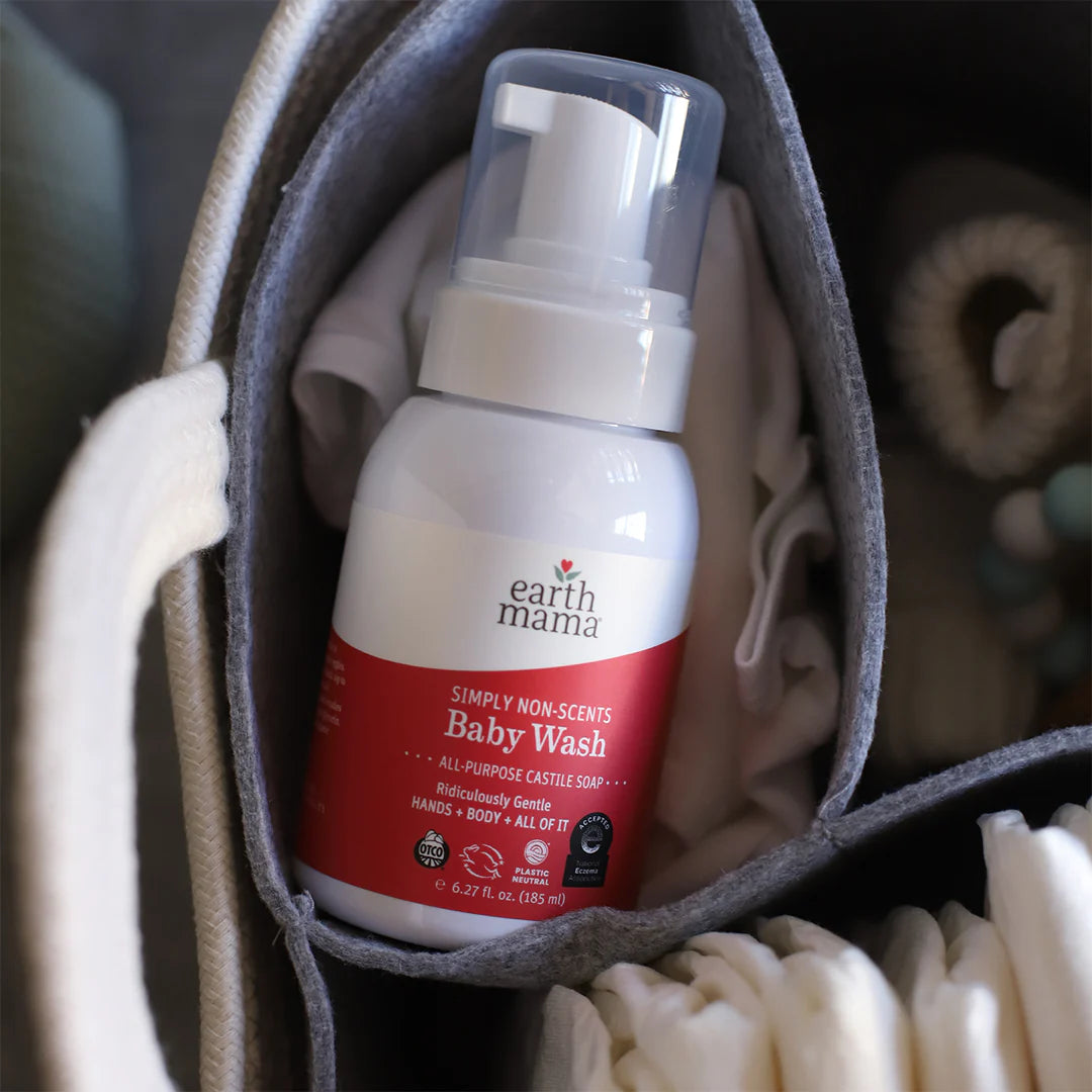 Earth Mama - Baby Wash Unscented - 160ml