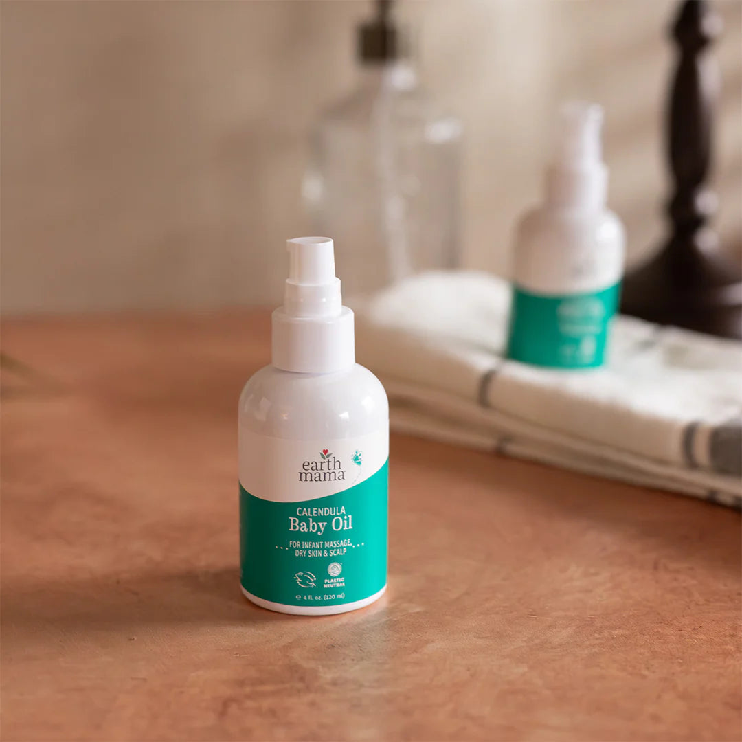 Earth Mama - Calendula Baby Oil - 120ml