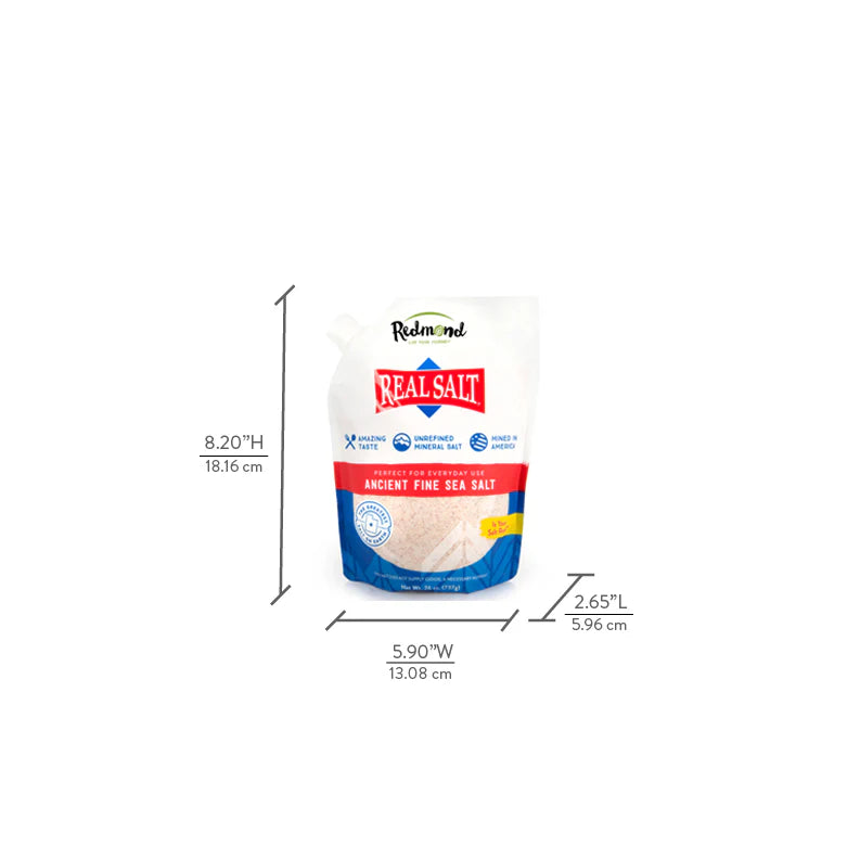 Redmond - Real Salt Fine Salt Bag - 737g