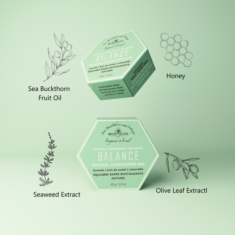 Bee By The Sea - Balance Conditioner Bar - 50g
