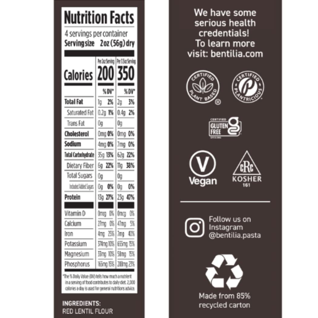 Bentilia - Penne - 227g