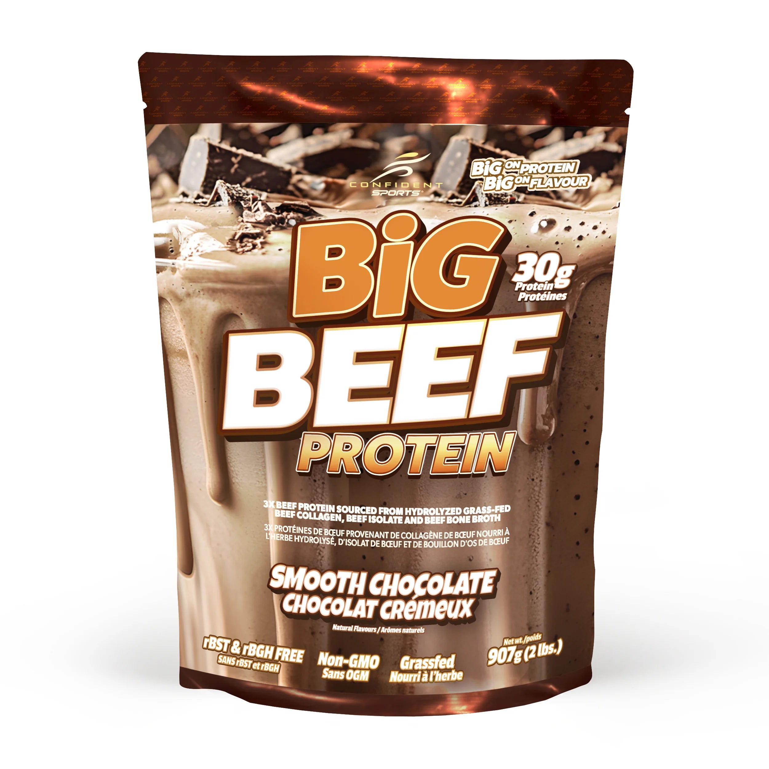 Confident Sports - Big Beef Protein - 907g