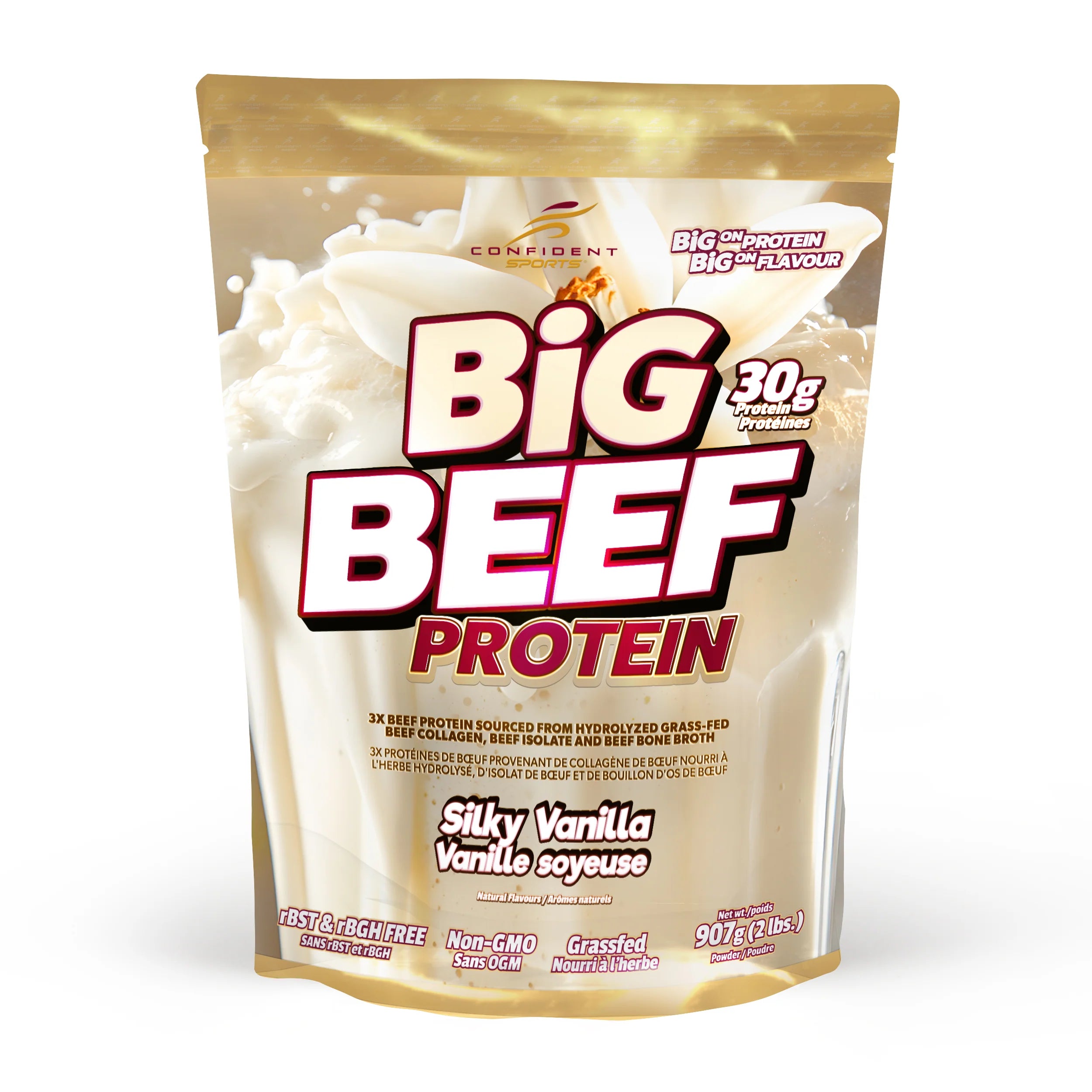 Confident Sports - Big Beef Protein - 907g