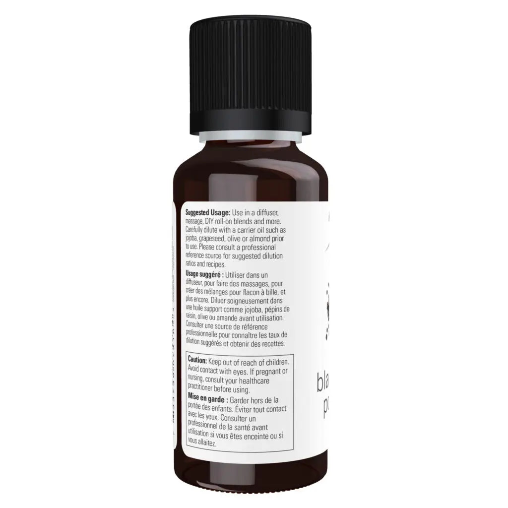 Now - Black Pepper Essential Oil - 30ml