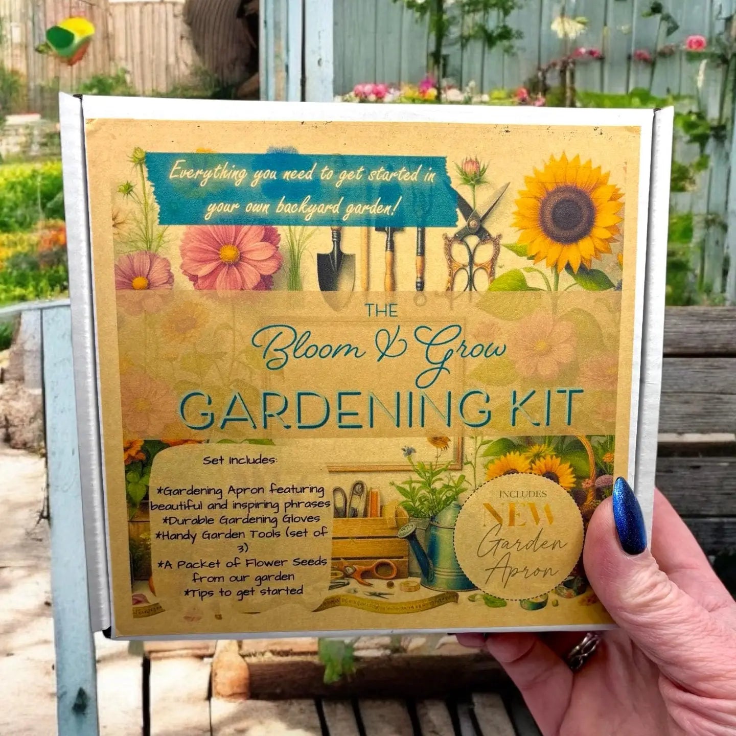 Fuschia Designs Shop - Bloom & Grow Garden Starter Kit