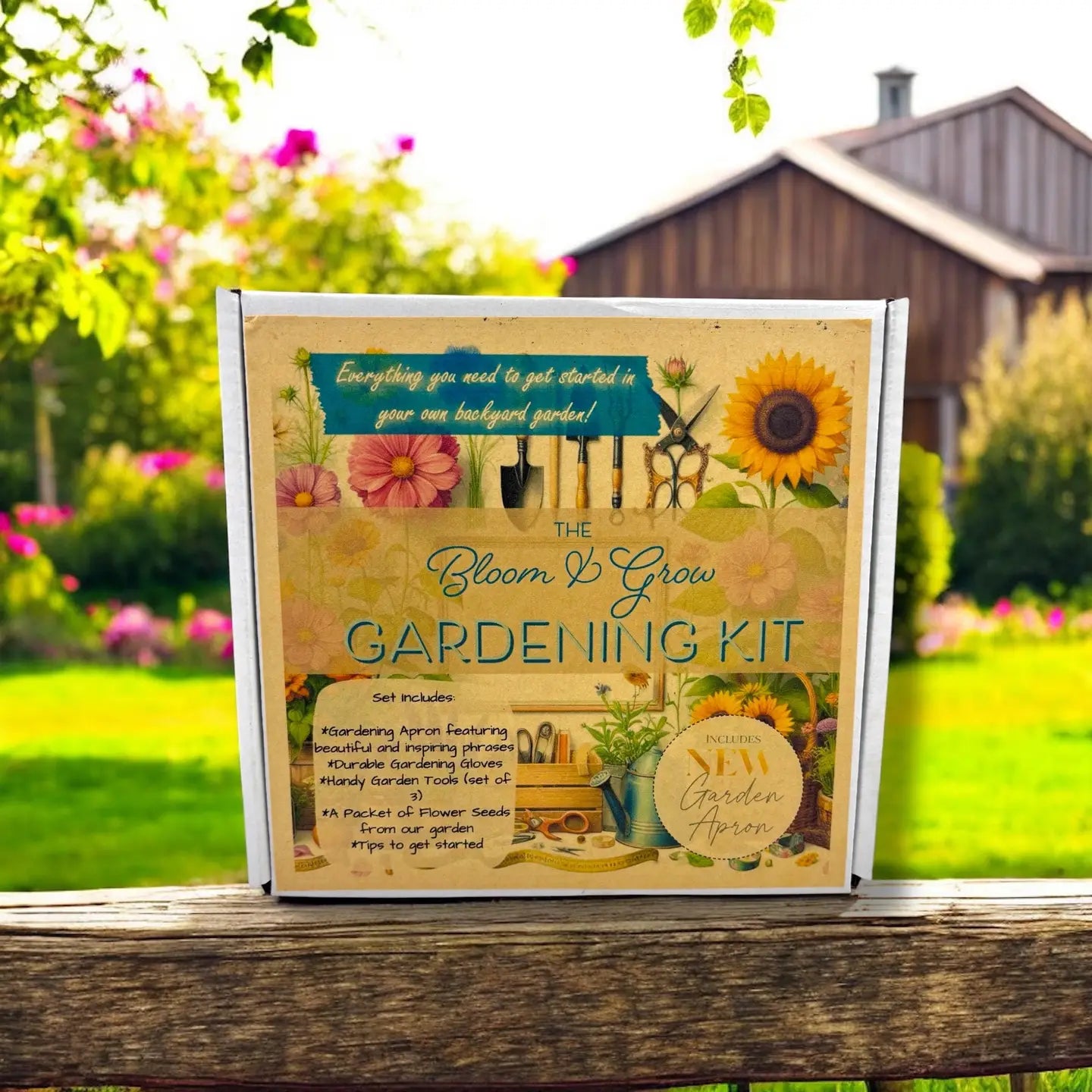 Fuschia Designs Shop - Bloom & Grow Garden Starter Kit