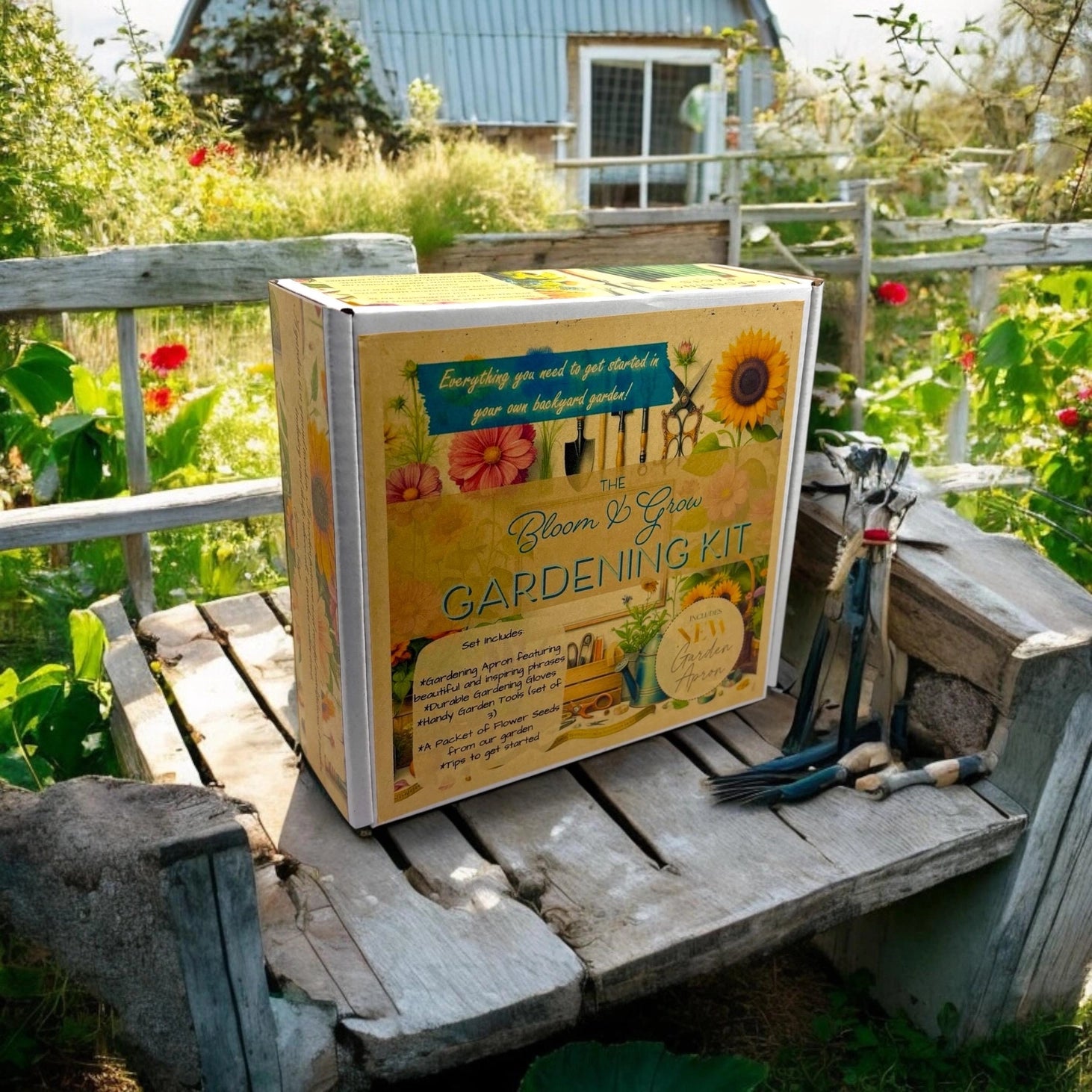 Fuschia Designs Shop - Bloom & Grow Garden Starter Kit