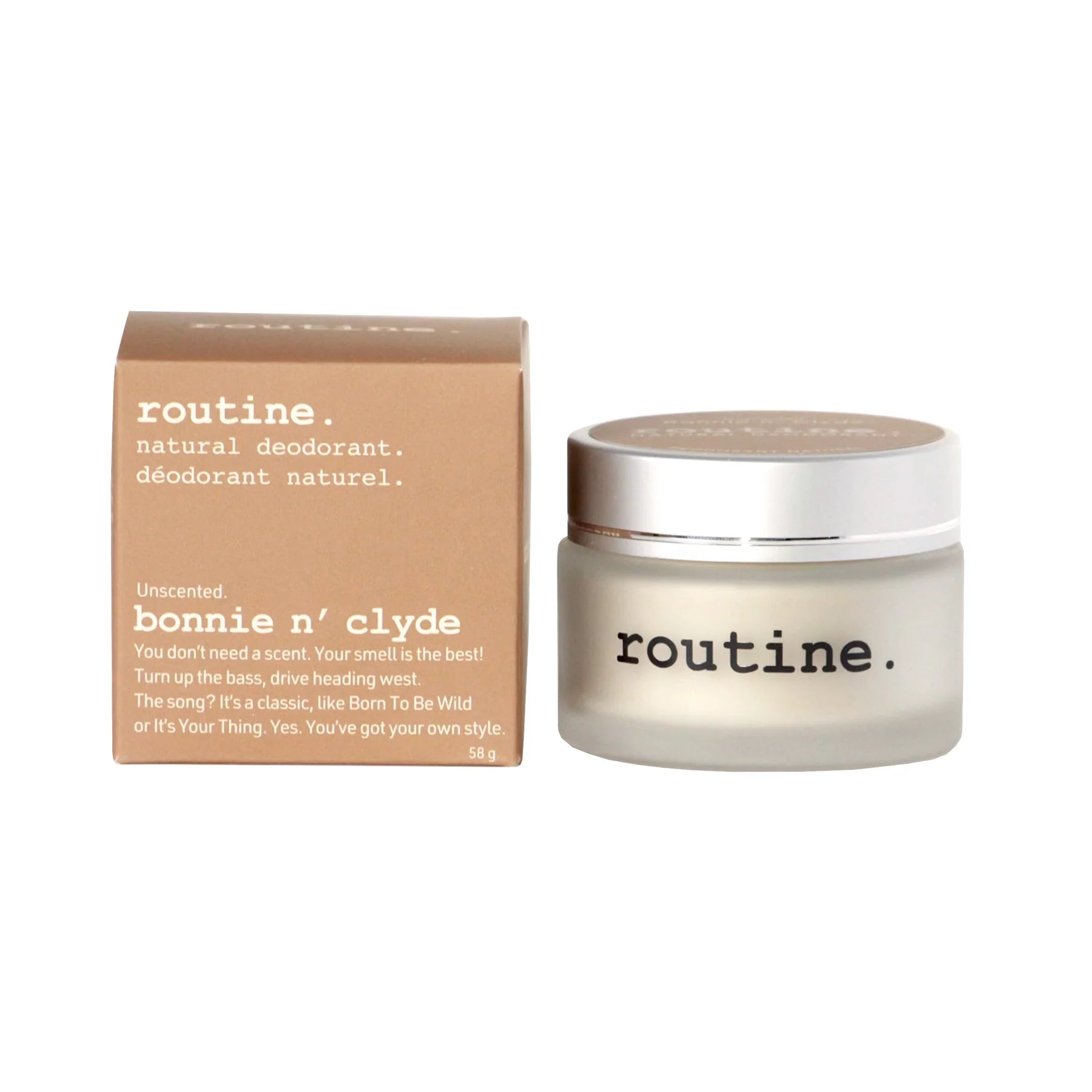 Routine - Bonnie n' Clyde Deodorant - Jar 58g
