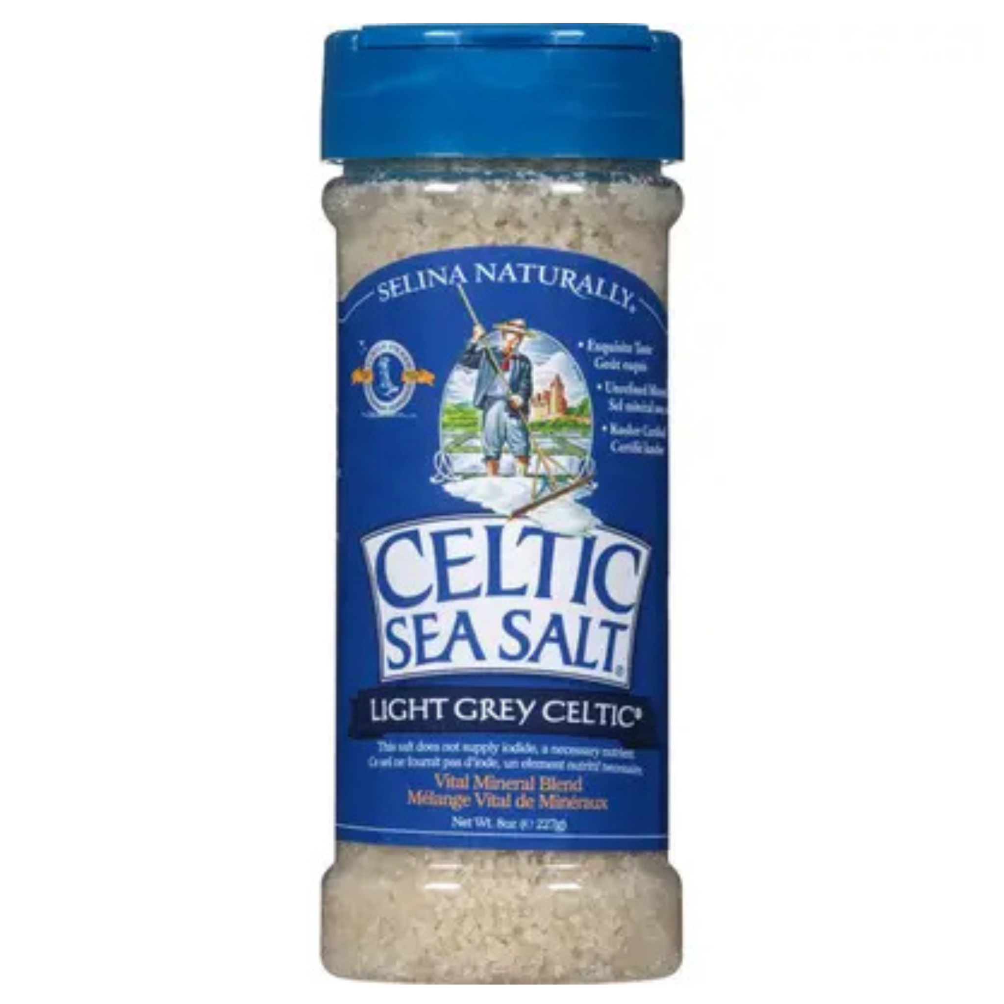 Selina Naturally - Celtic Sea Salt Light Grey Celtic Shaker - 227g