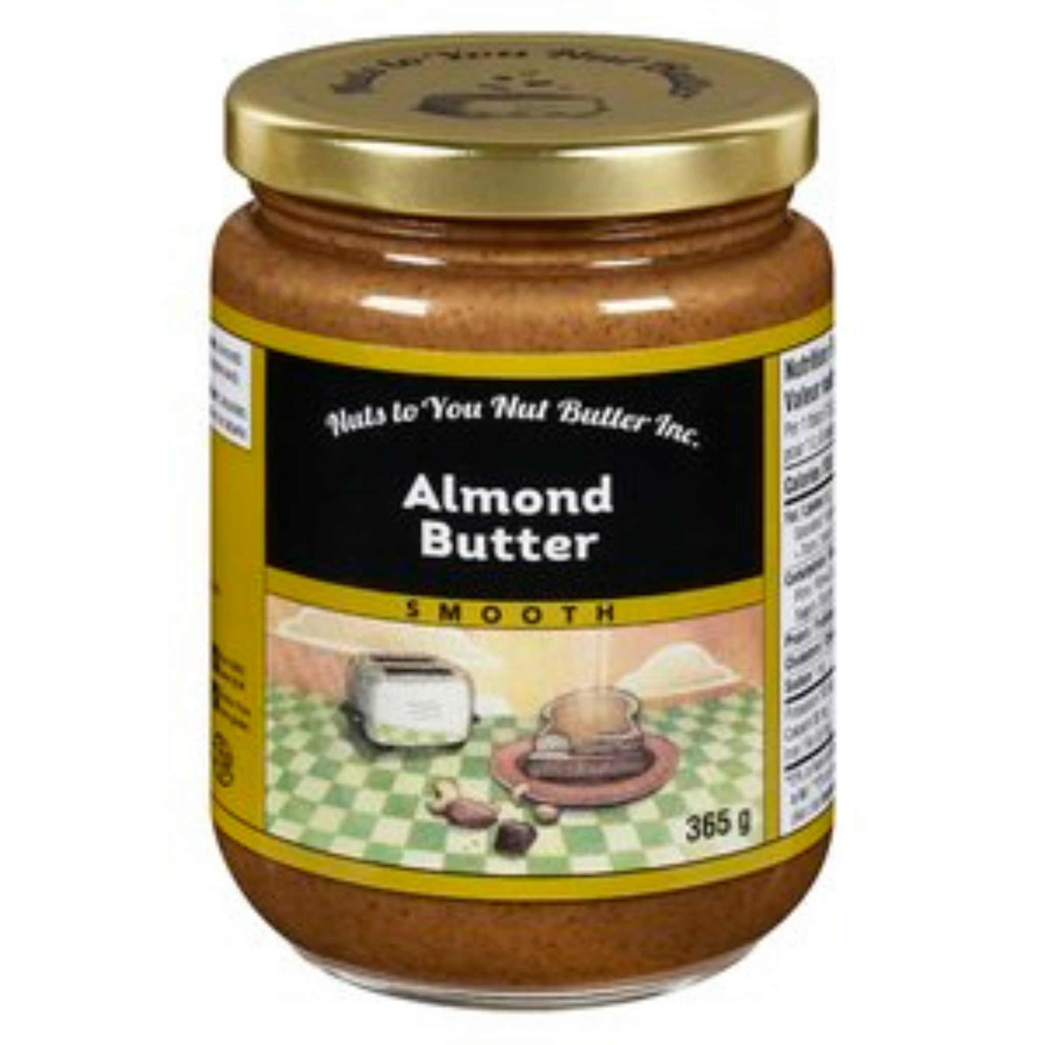 Nuts To You Butter - Almond Butter Smooth - 365g