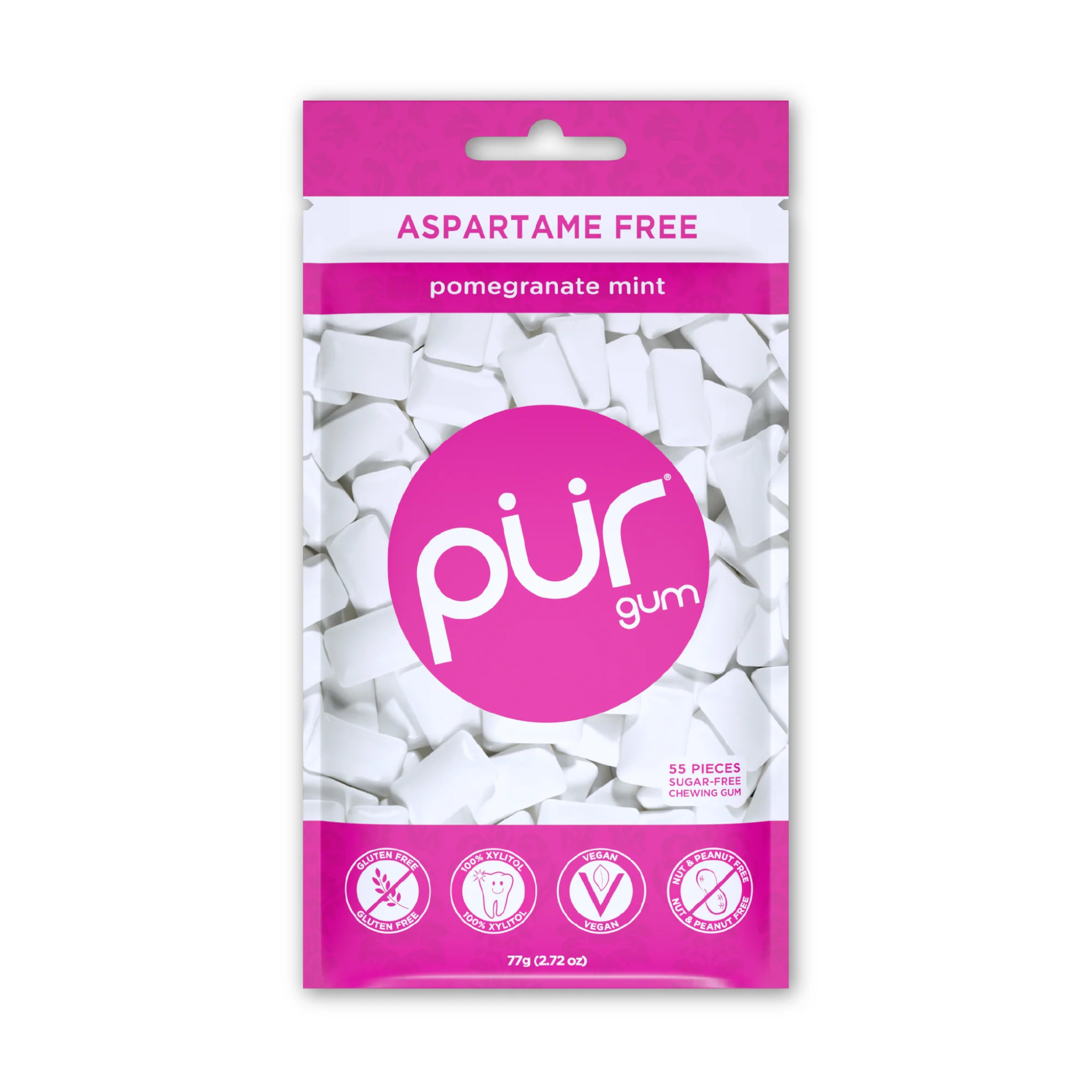 Pur Gum - Pomegranate Mint - 55pcs